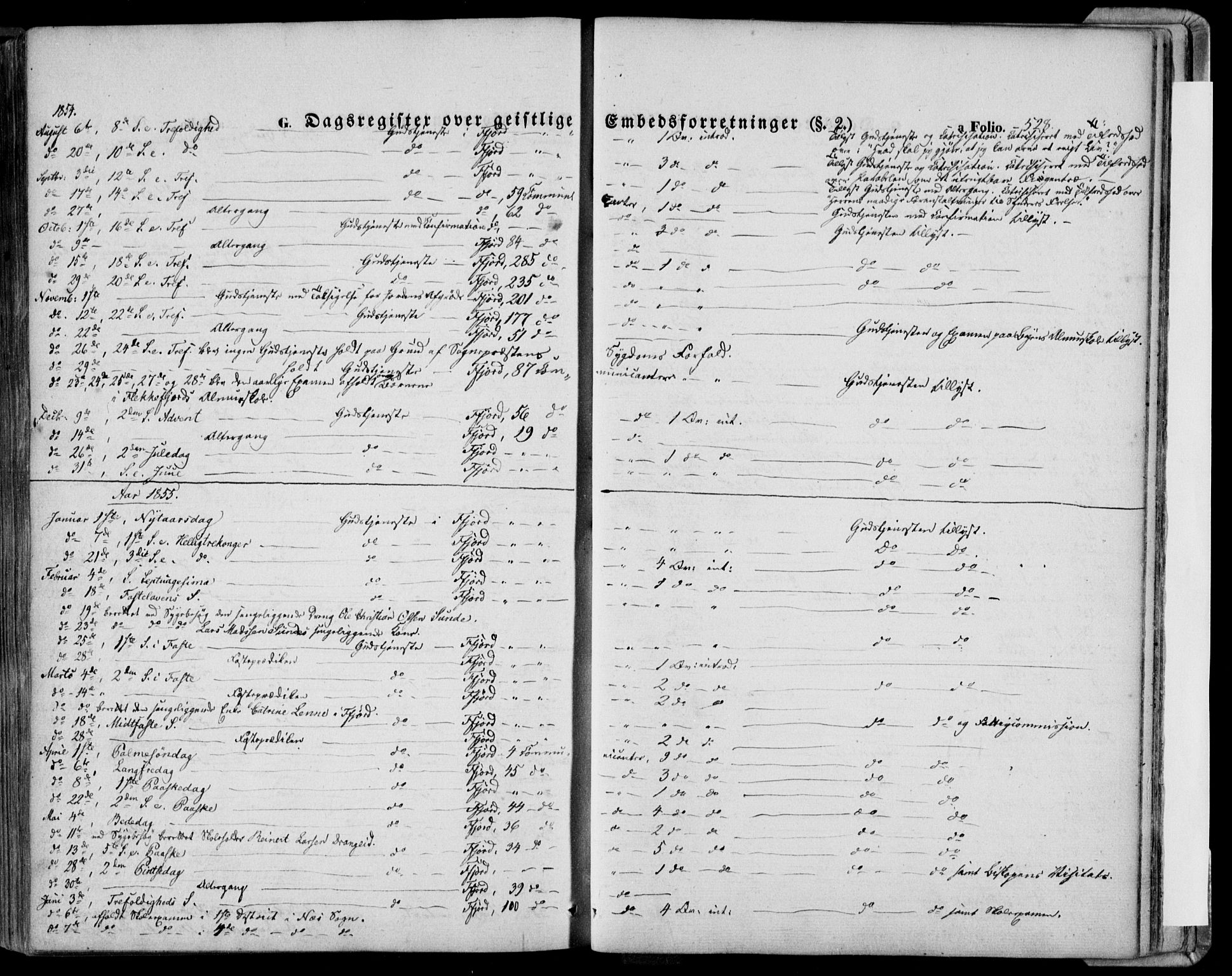Flekkefjord sokneprestkontor, SAK/1111-0012/F/Fa/Fac/L0005: Parish register (official) no. A 5, 1849-1875, p. 528