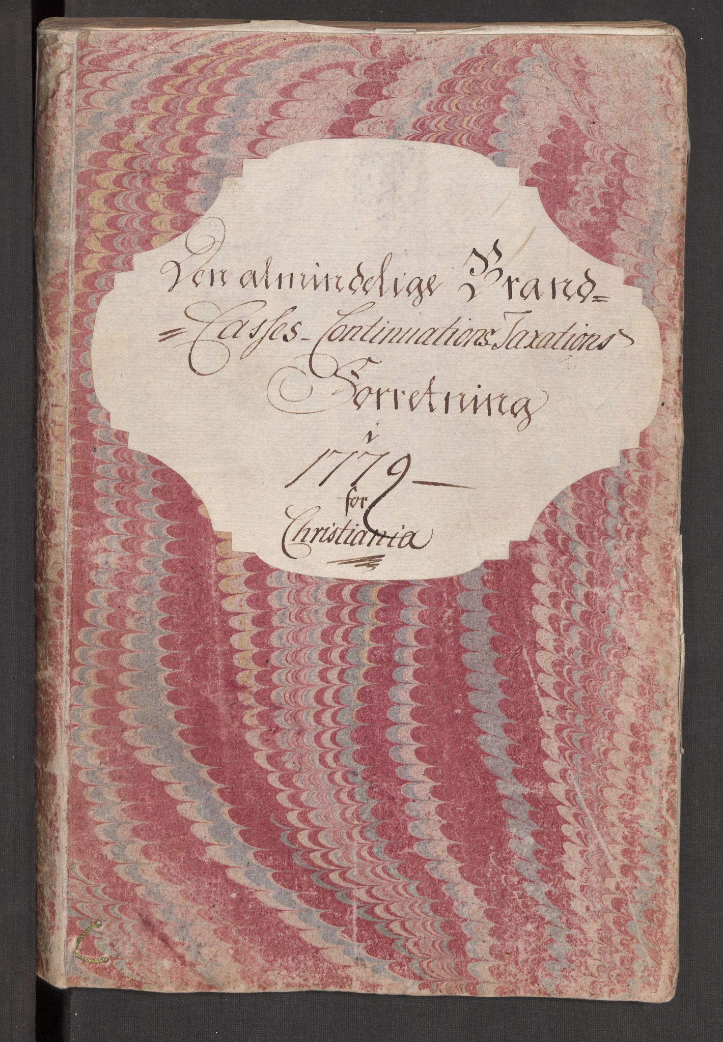 Kommersekollegiet, Brannforsikringskontoret 1767-1814, RA/EA-5458/F/Fa/L0013/0004: Kristiania / Branntakstprotokoll, 1779
