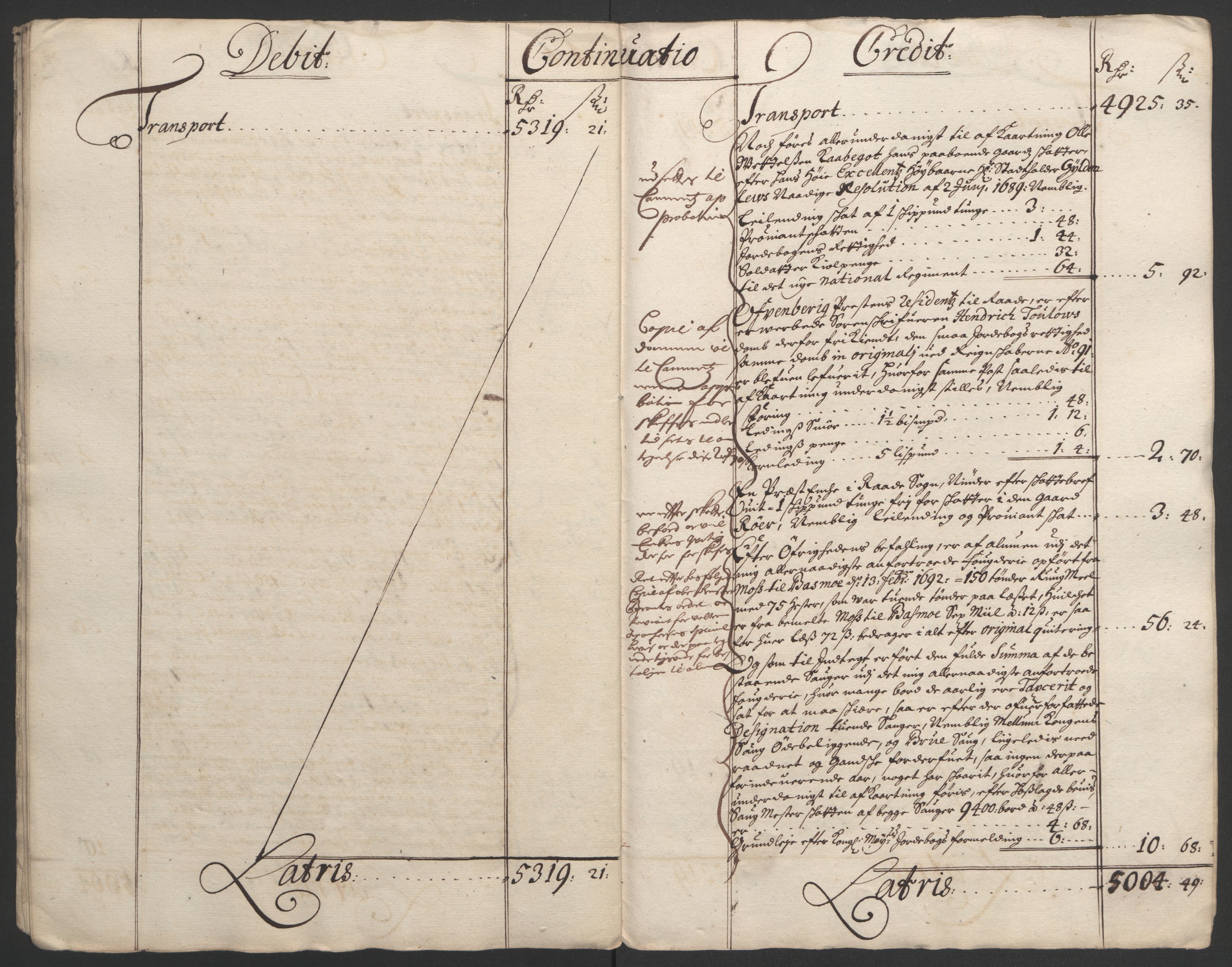 Rentekammeret inntil 1814, Reviderte regnskaper, Fogderegnskap, AV/RA-EA-4092/R02/L0108: Fogderegnskap Moss og Verne kloster, 1692-1693, p. 18