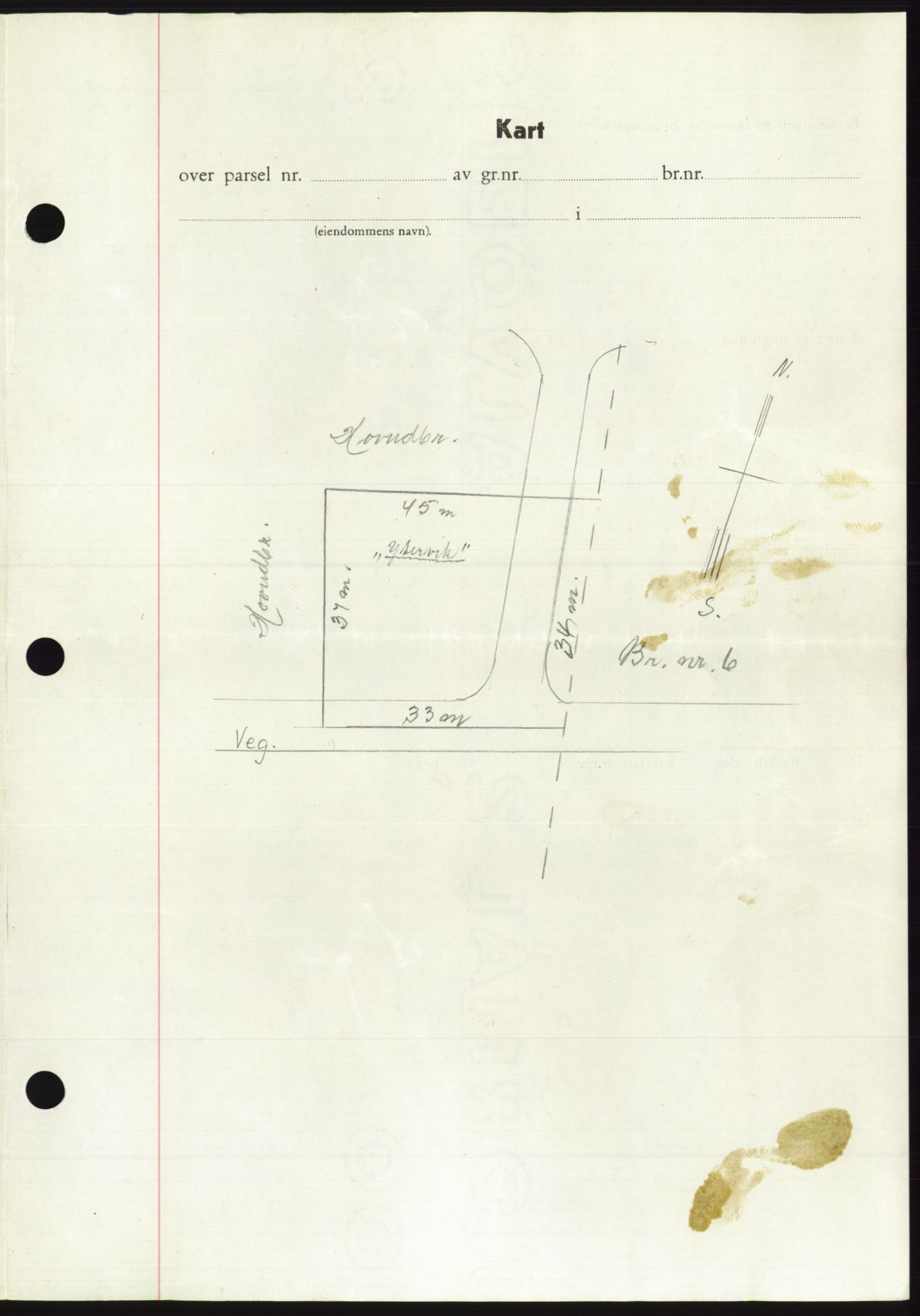 Søre Sunnmøre sorenskriveri, AV/SAT-A-4122/1/2/2C/L0084: Mortgage book no. 10A, 1949-1949, Diary no: : 846/1949