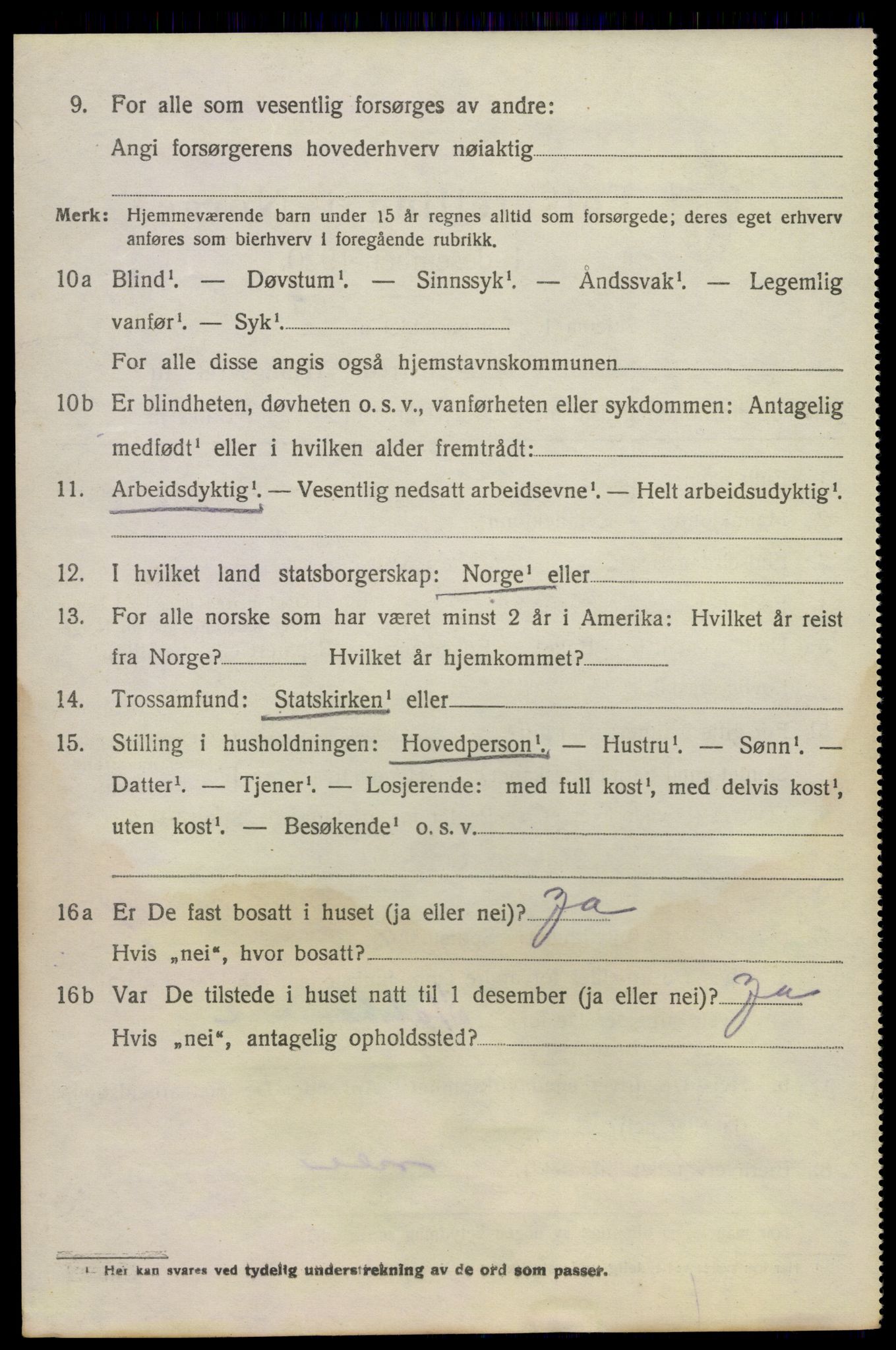 SAKO, 1920 census for Sauherad, 1920, p. 6820