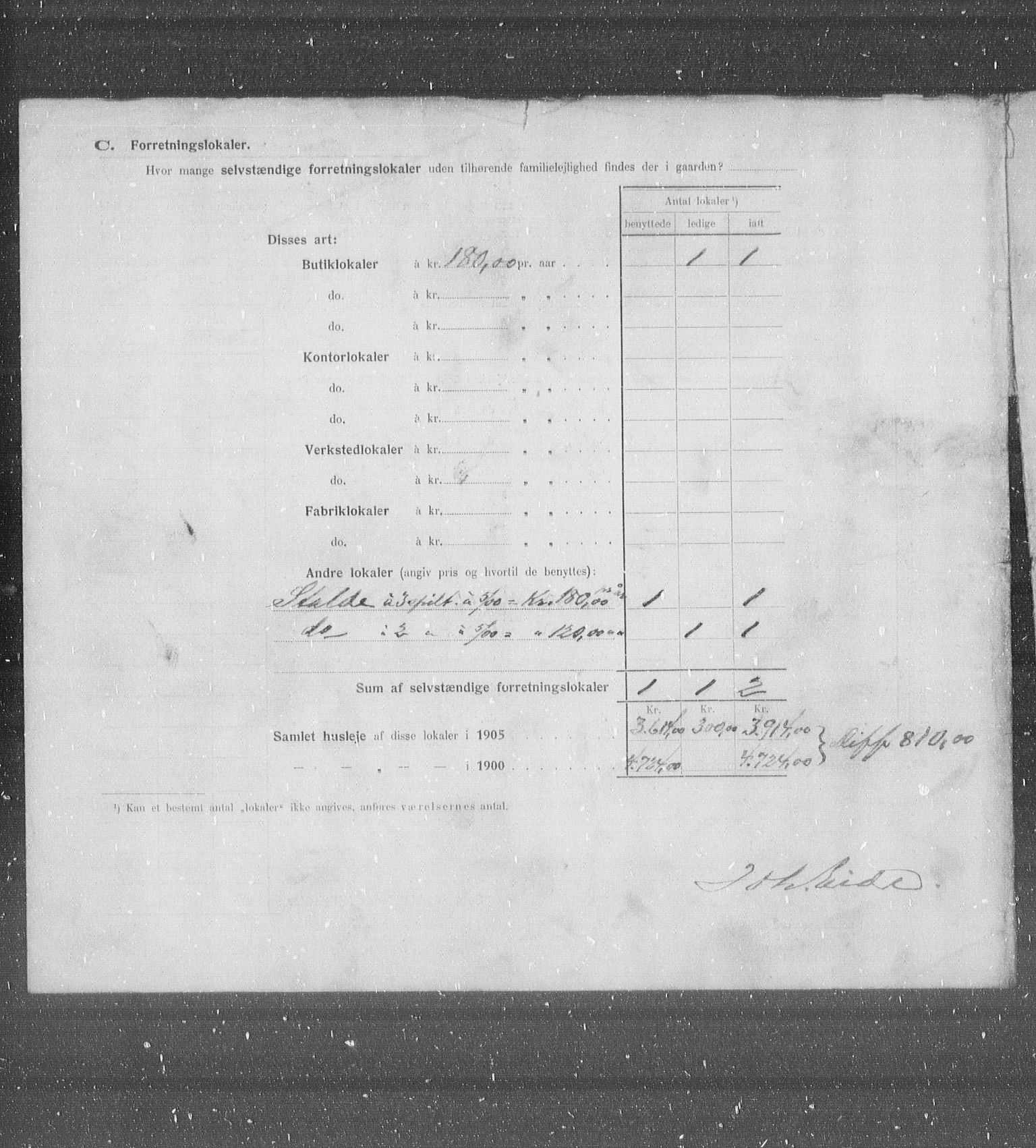 OBA, Municipal Census 1905 for Kristiania, 1905, p. 24642