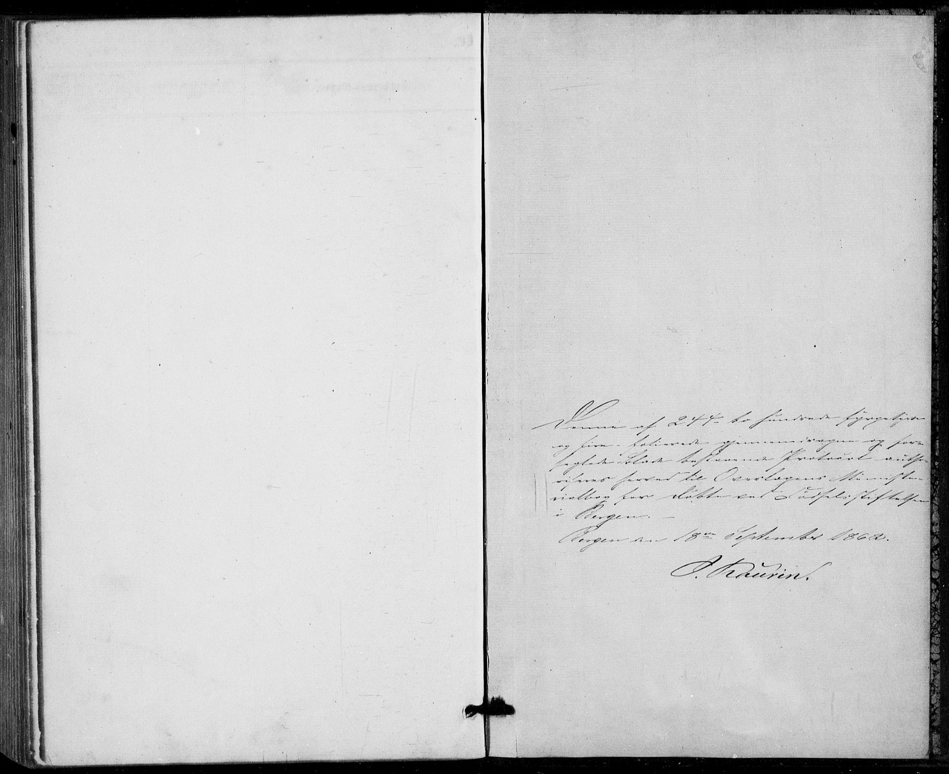 Fødselsstiftelsens sokneprestembete, ført av overlegen*, SAB/-: Parish register (official) no. A 1, 1863-1883