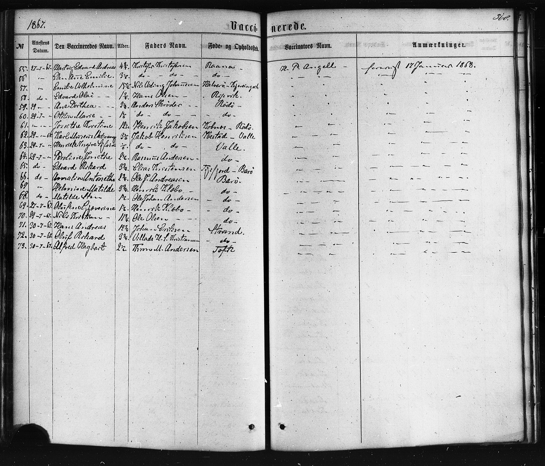 Ministerialprotokoller, klokkerbøker og fødselsregistre - Nordland, AV/SAT-A-1459/872/L1034: Parish register (official) no. 872A09, 1864-1884, p. 368