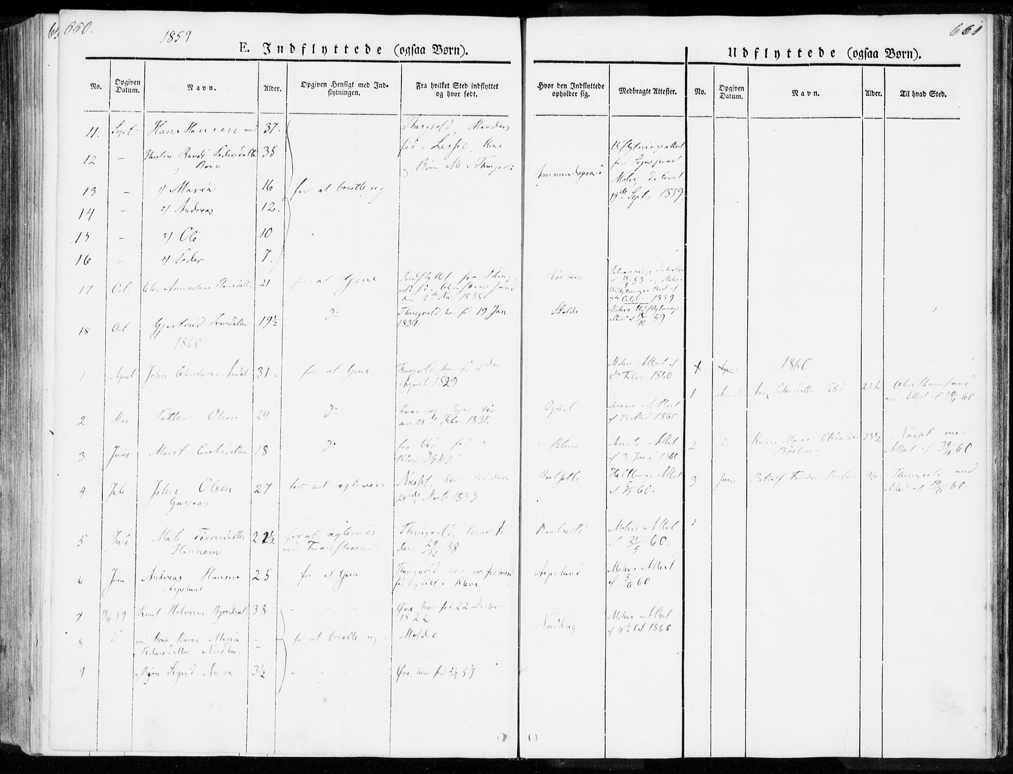 Ministerialprotokoller, klokkerbøker og fødselsregistre - Møre og Romsdal, AV/SAT-A-1454/557/L0680: Parish register (official) no. 557A02, 1843-1869, p. 660-661