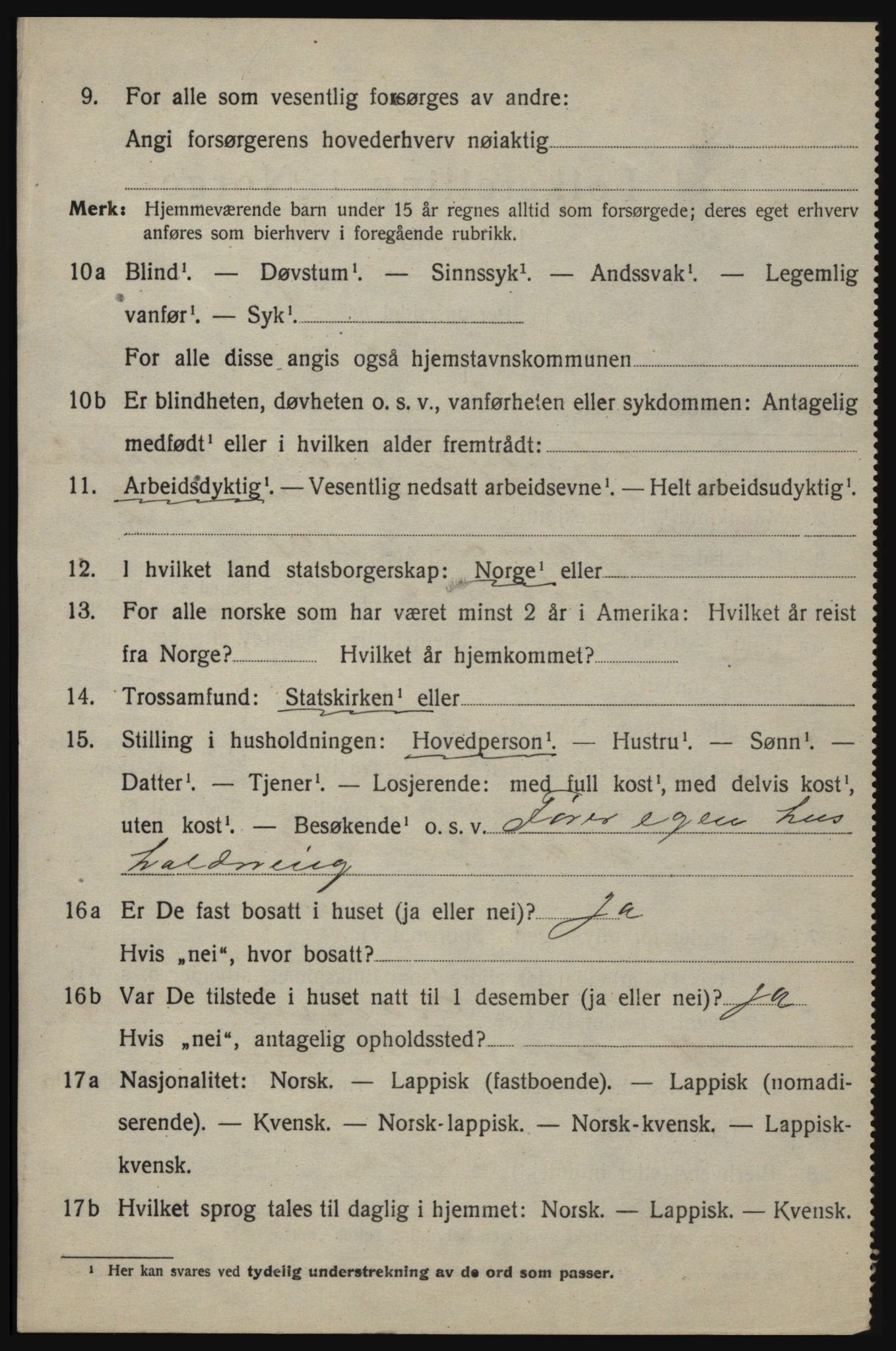 SAO, 1920 census for Idd, 1920, p. 2279