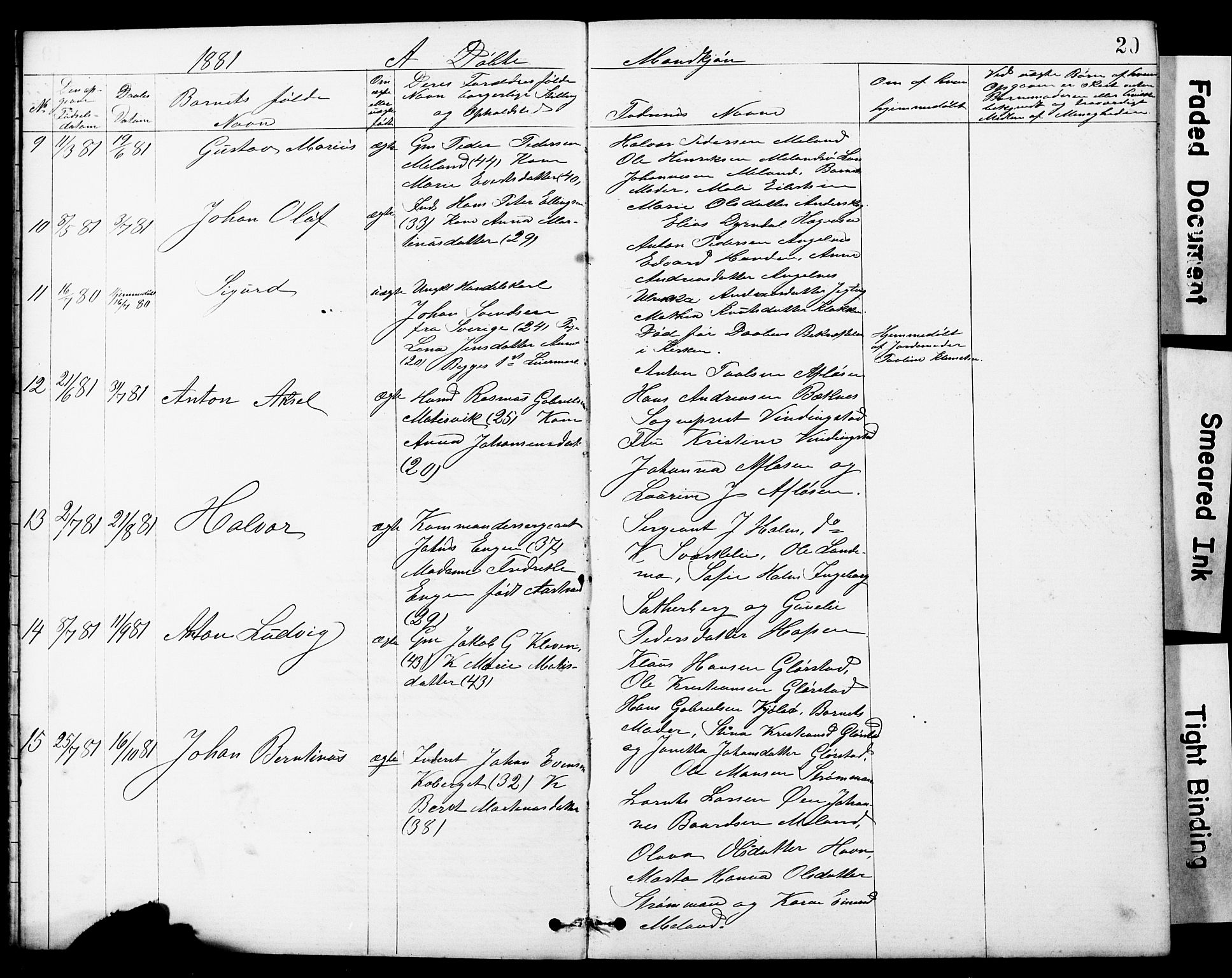 Ministerialprotokoller, klokkerbøker og fødselsregistre - Sør-Trøndelag, SAT/A-1456/634/L0541: Parish register (copy) no. 634C03, 1874-1891, p. 20