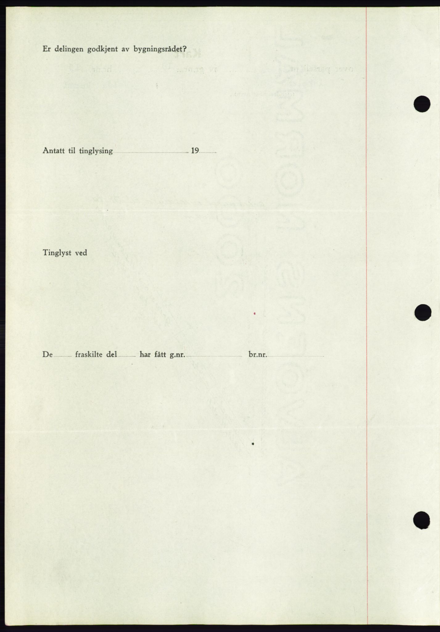 Søre Sunnmøre sorenskriveri, AV/SAT-A-4122/1/2/2C/L0071: Mortgage book no. 65, 1941-1941, Diary no: : 435/1941