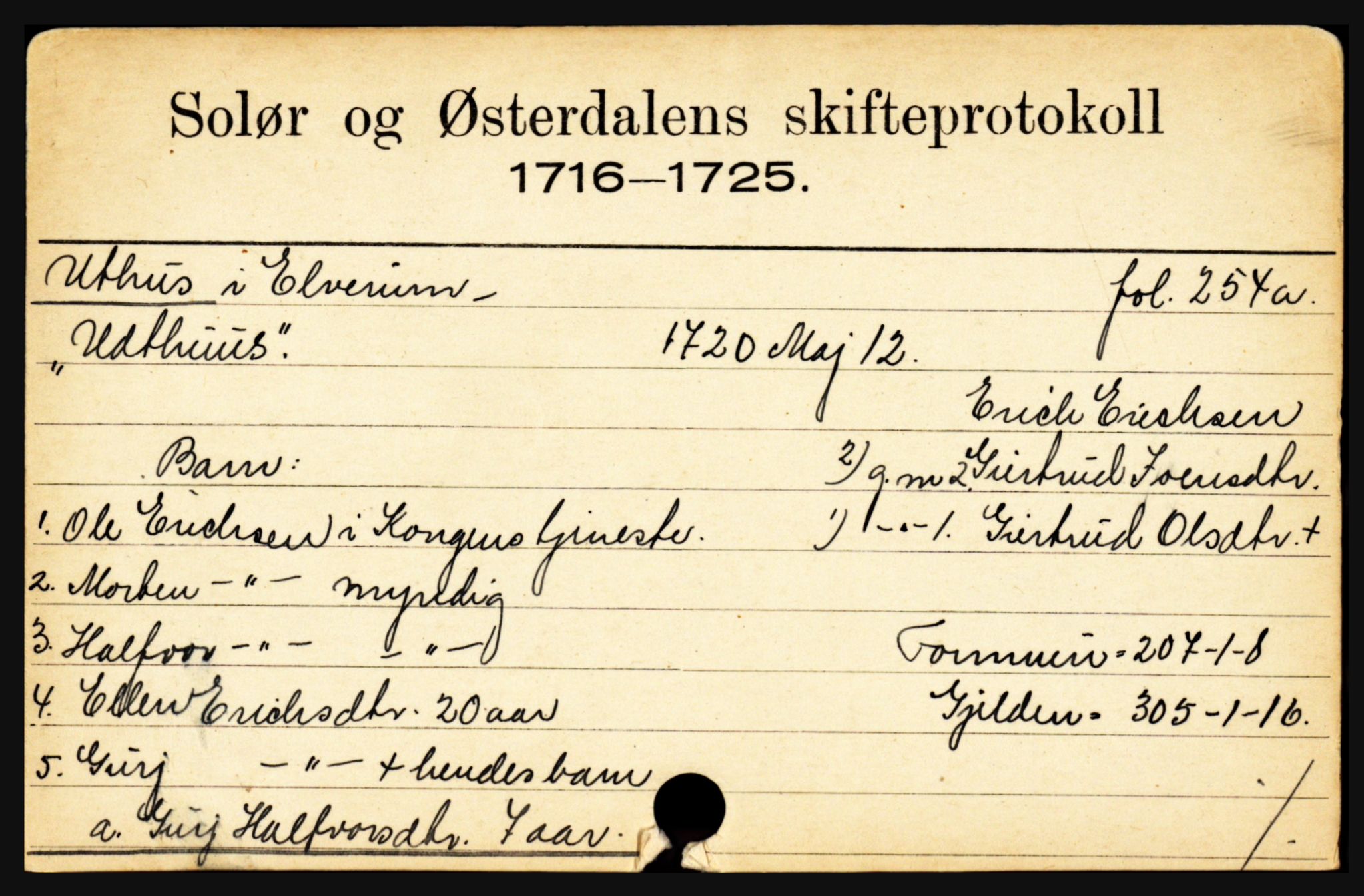 Solør og Østerdalen sorenskriveri, SAH/TING-024/J, 1716-1774, p. 6865