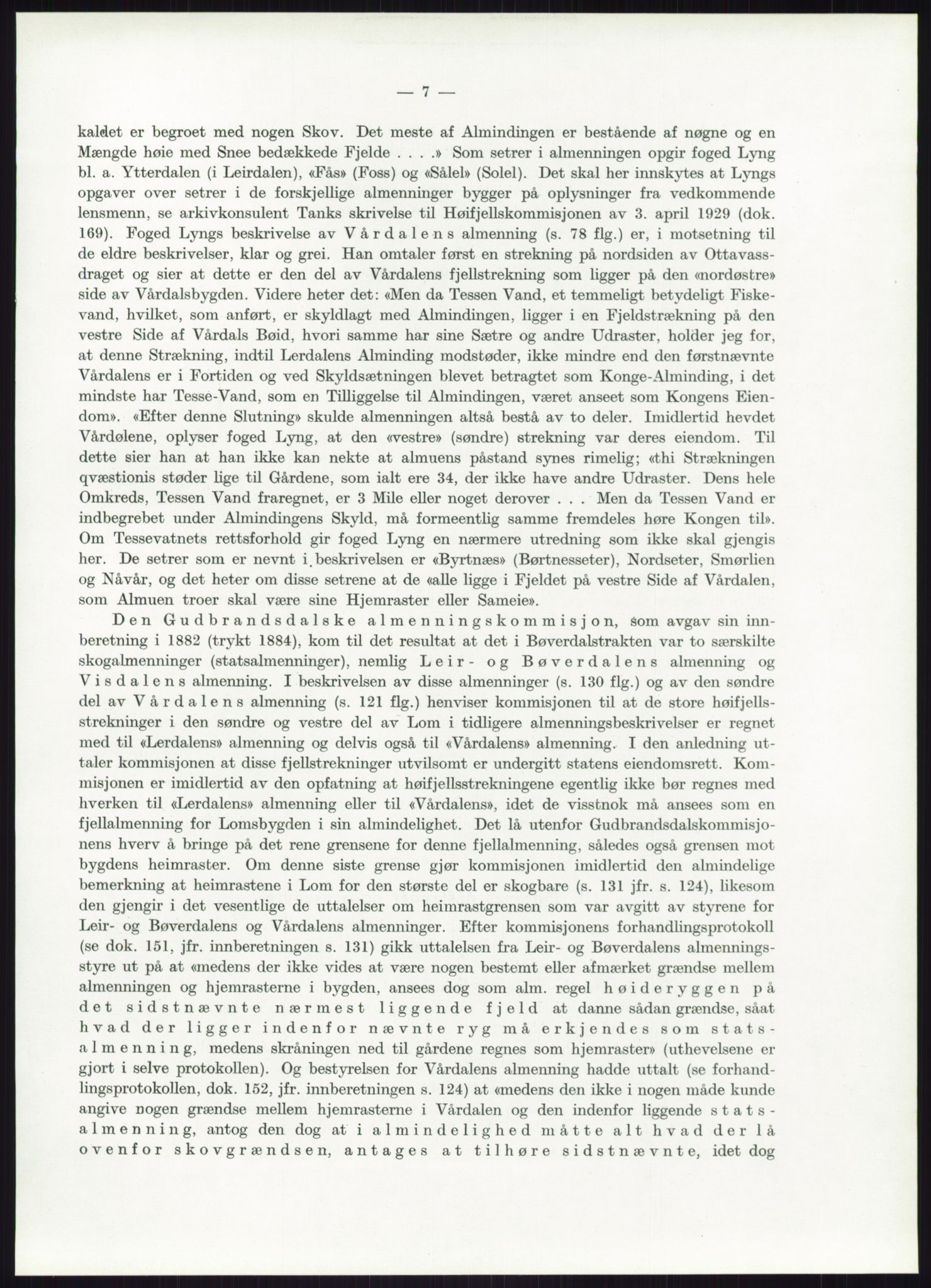 Høyfjellskommisjonen, AV/RA-S-1546/X/Xa/L0001: Nr. 1-33, 1909-1953, p. 6234