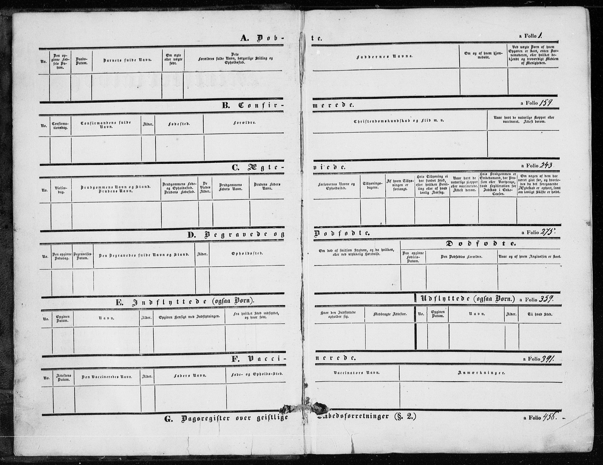 Hedrum kirkebøker, AV/SAKO-A-344/F/Fa/L0006: Parish register (official) no. I 6, 1849-1857