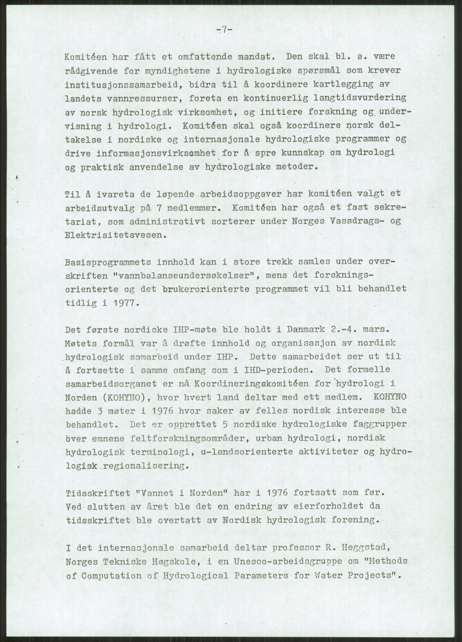 Den norske nasjonalkommisjonen for UNESCO, AV/RA-S-1730/A/Ad/L0001: --, 1953-1981