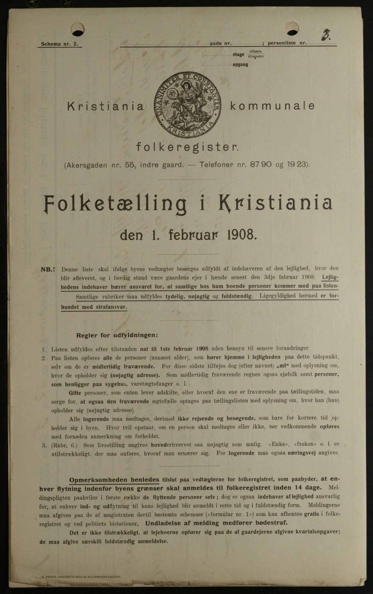 OBA, Municipal Census 1908 for Kristiania, 1908, p. 75623