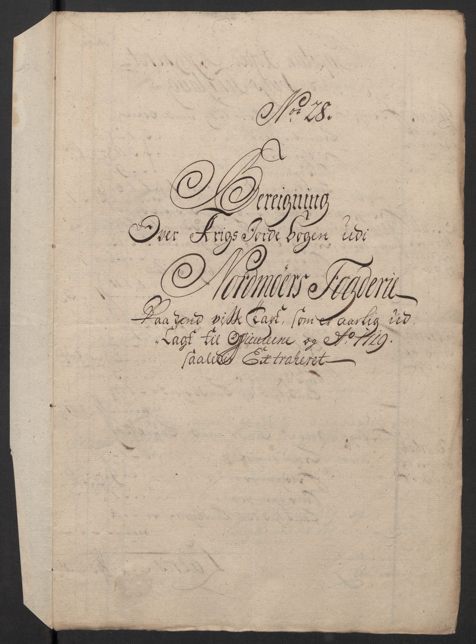 Rentekammeret inntil 1814, Reviderte regnskaper, Fogderegnskap, AV/RA-EA-4092/R56/L3752: Fogderegnskap Nordmøre, 1719, p. 197