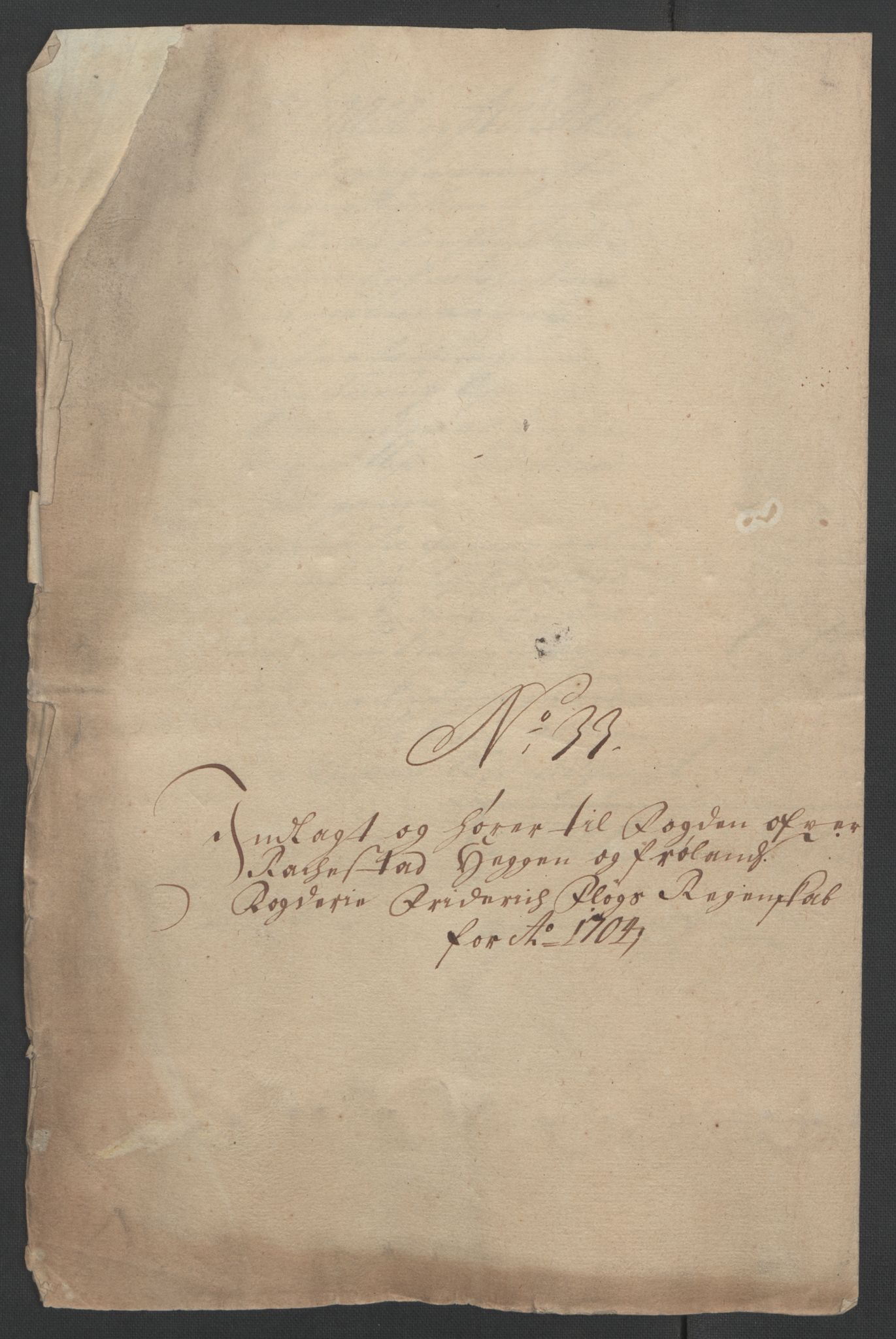 Rentekammeret inntil 1814, Reviderte regnskaper, Fogderegnskap, AV/RA-EA-4092/R07/L0296: Fogderegnskap Rakkestad, Heggen og Frøland, 1704, p. 369