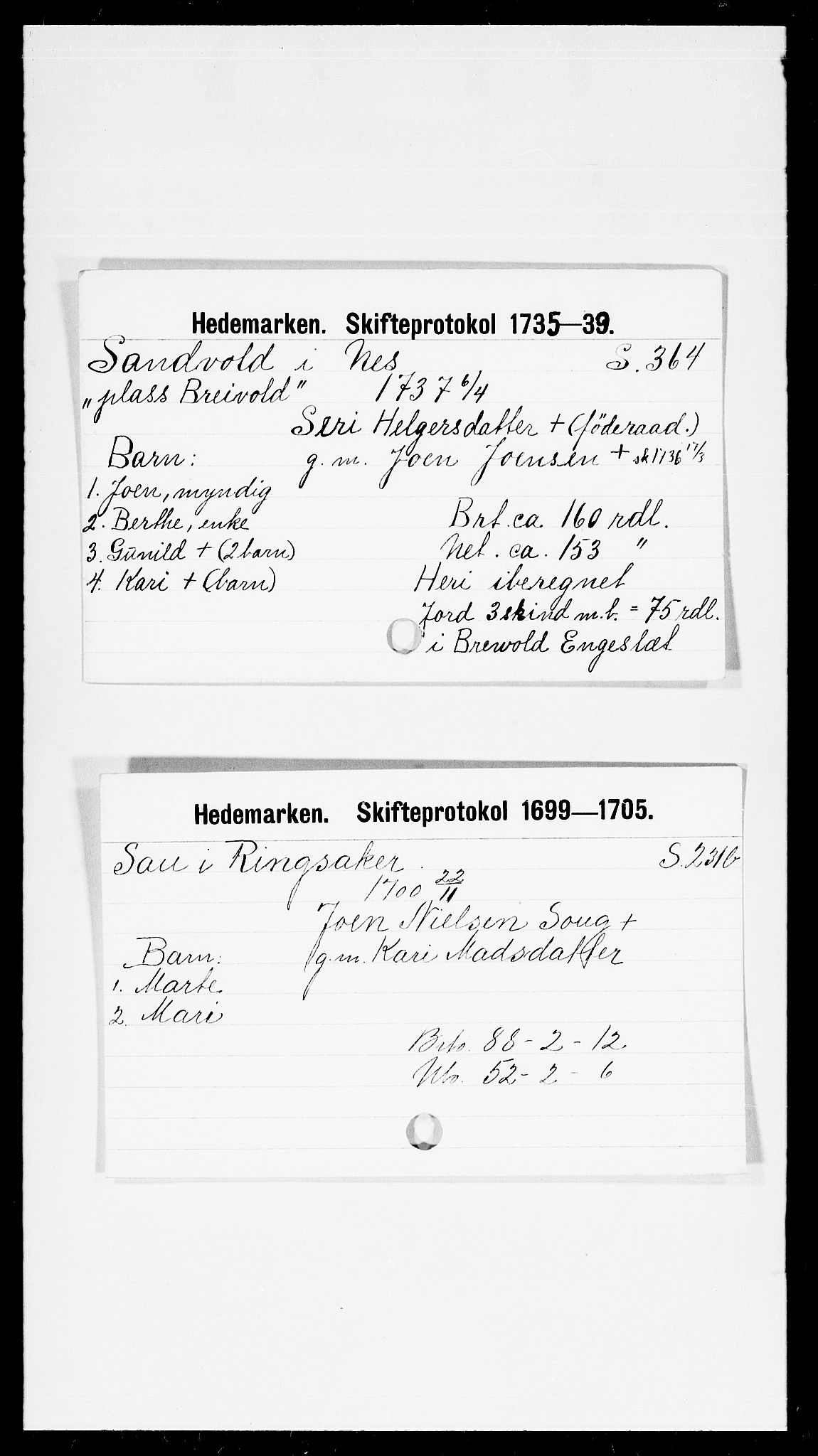 Hedemarken sorenskriveri, SAH/TING-034/J, 1663-1743, p. 5387