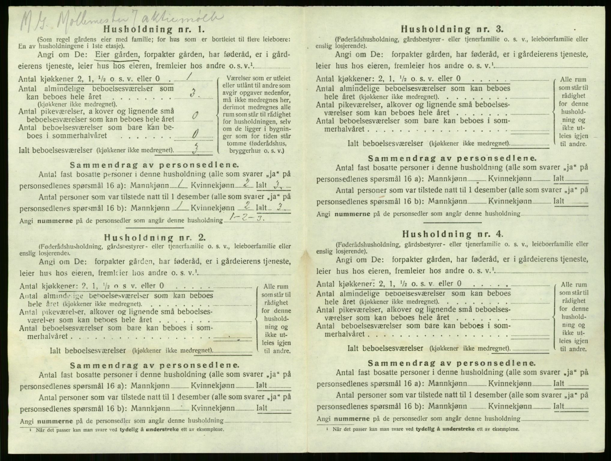 SAKO, 1920 census for Nøtterøy, 1920, p. 2571