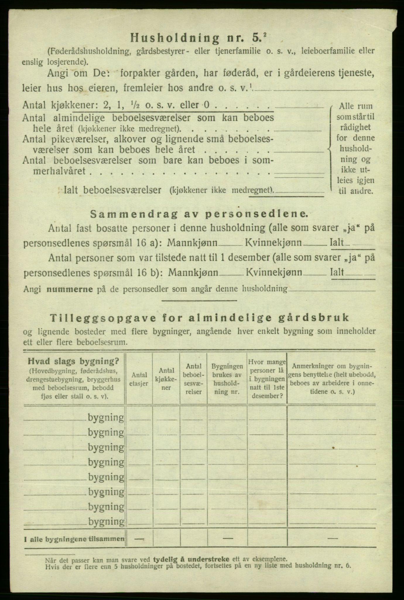 SAB, 1920 census for Skånevik, 1920, p. 1324