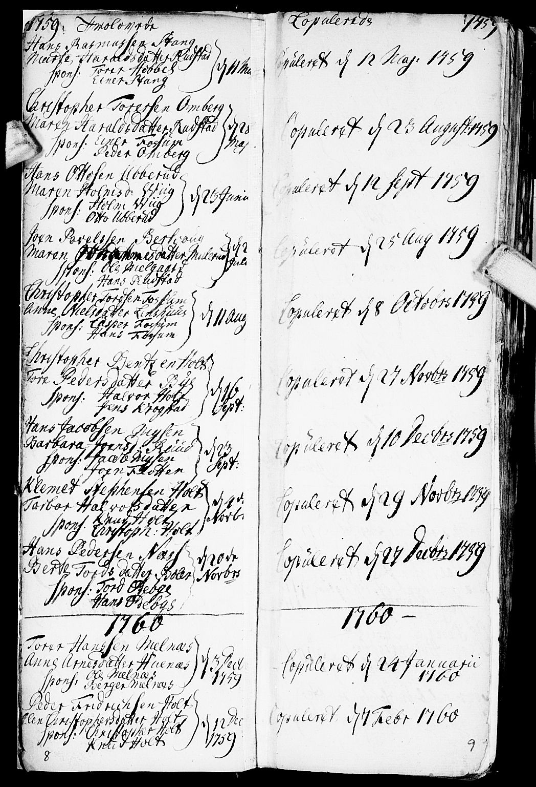 Enebakk prestekontor Kirkebøker, SAO/A-10171c/F/Fa/L0003: Parish register (official) no. I 3, 1756-1806