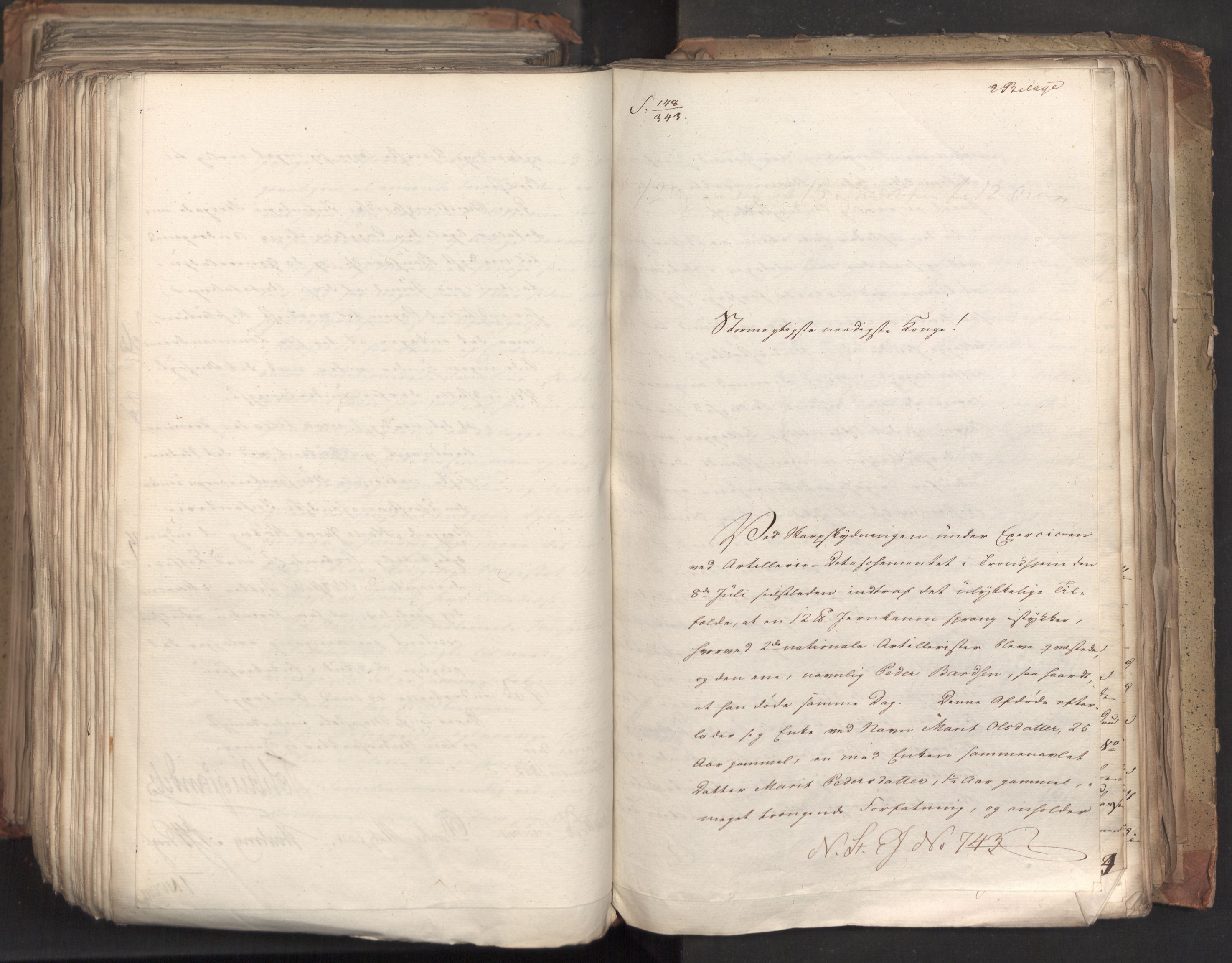 Statsrådsavdelingen i Stockholm, AV/RA-S-1003/D/Da/L0035: Regjeringsinnstillinger nr. 541-840, 1823, p. 549