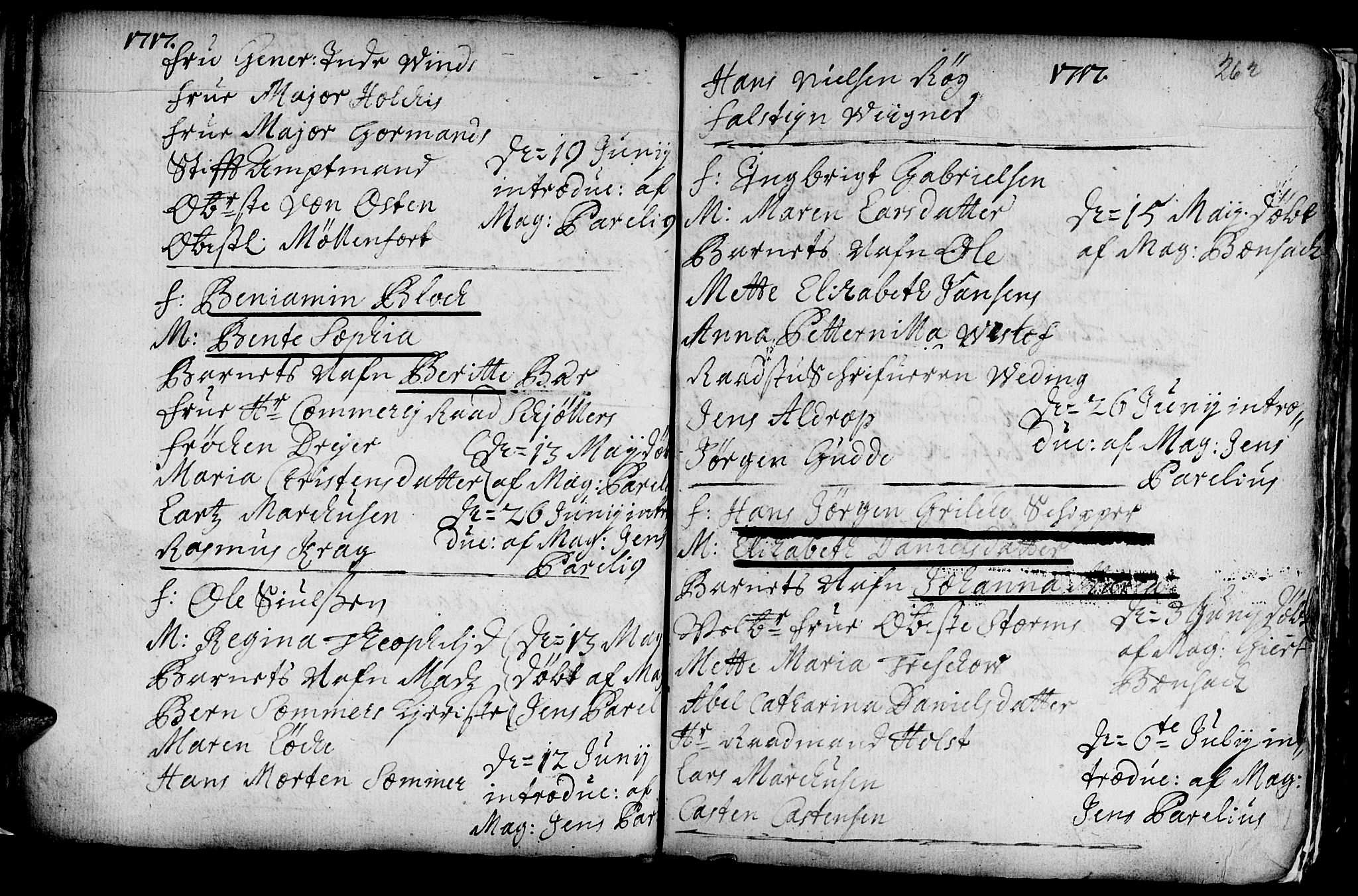 Ministerialprotokoller, klokkerbøker og fødselsregistre - Sør-Trøndelag, AV/SAT-A-1456/601/L0035: Parish register (official) no. 601A03, 1713-1728, p. 262