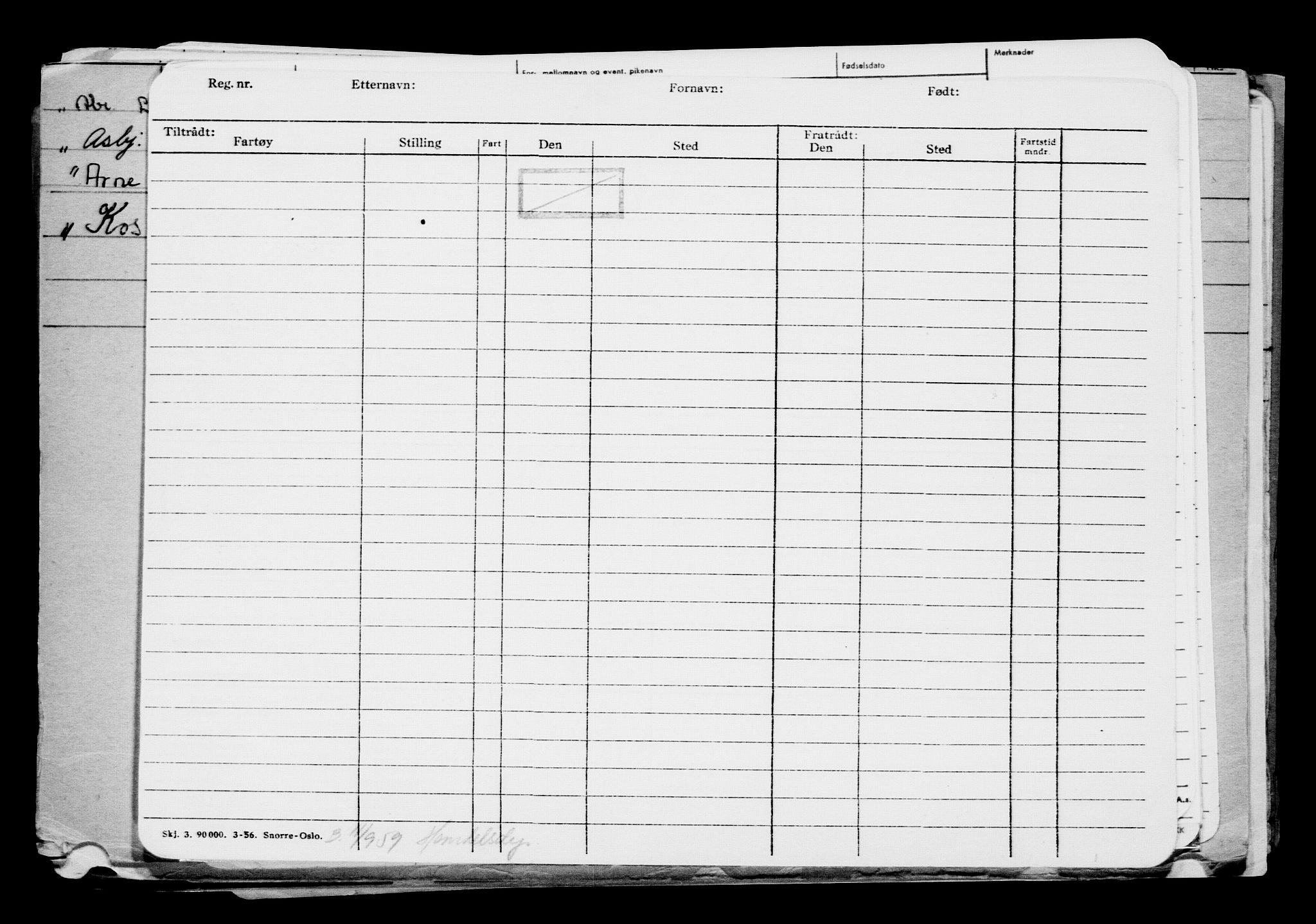 Direktoratet for sjømenn, AV/RA-S-3545/G/Gb/L0123: Hovedkort, 1914, p. 19