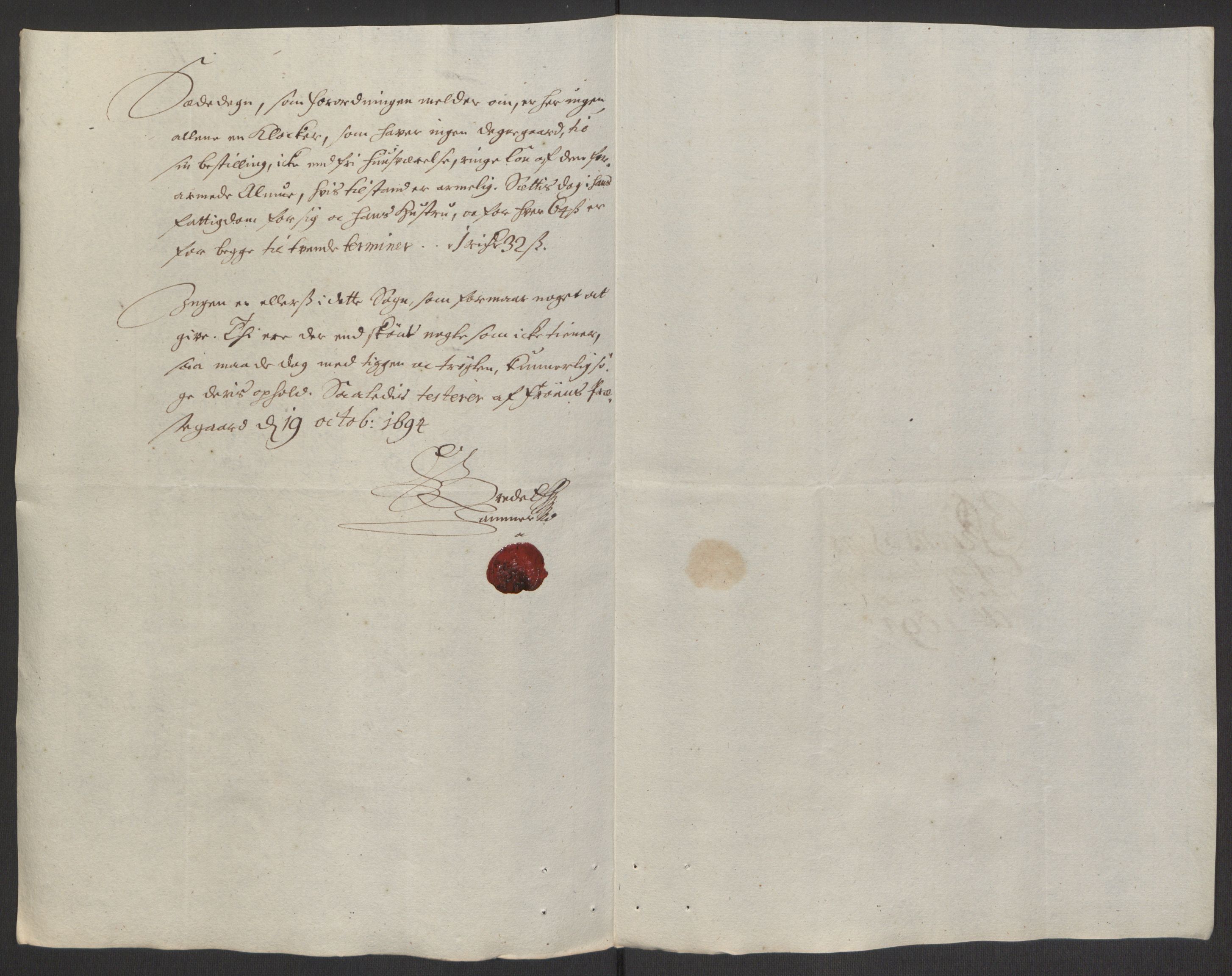 Rentekammeret inntil 1814, Reviderte regnskaper, Fogderegnskap, AV/RA-EA-4092/R17/L1168: Fogderegnskap Gudbrandsdal, 1694, p. 357