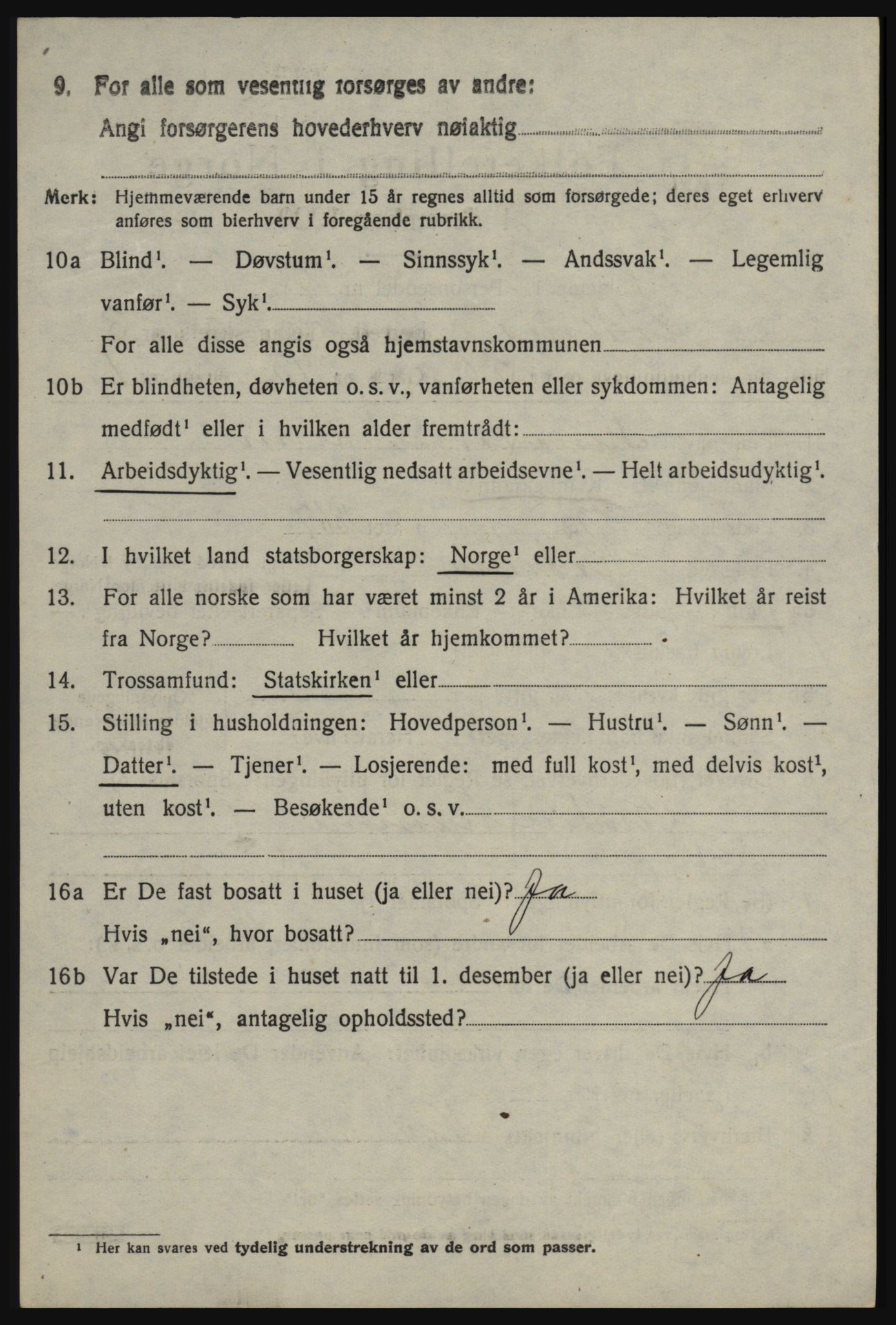 SAO, 1920 census for Rødenes, 1920, p. 2343