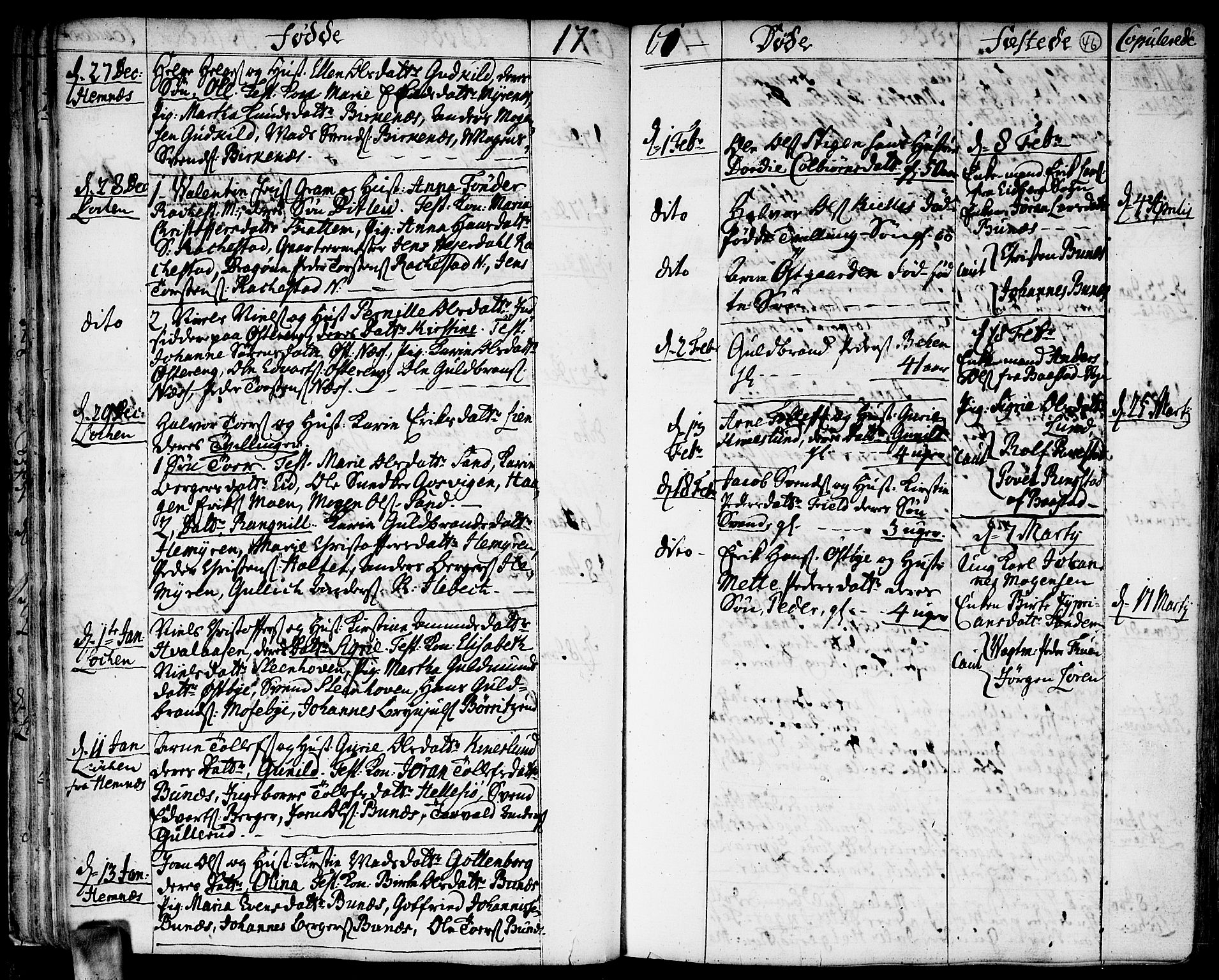 Høland prestekontor Kirkebøker, AV/SAO-A-10346a/F/Fa/L0004: Parish register (official) no. I 4, 1757-1780, p. 46