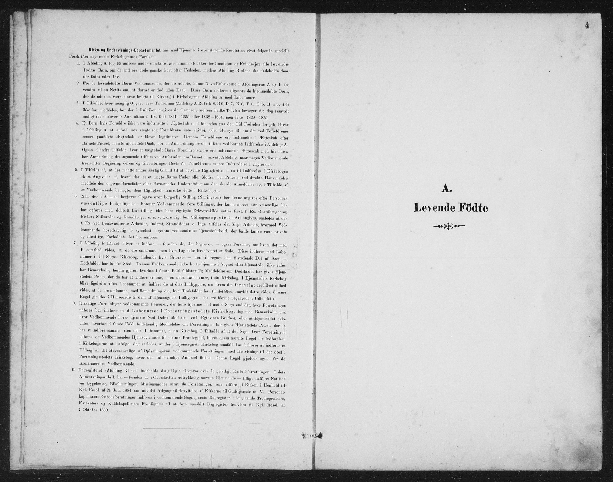Gloppen sokneprestembete, SAB/A-80101/H/Hab/Habb/L0002: Parish register (copy) no. B 2, 1889-1909, p. 4