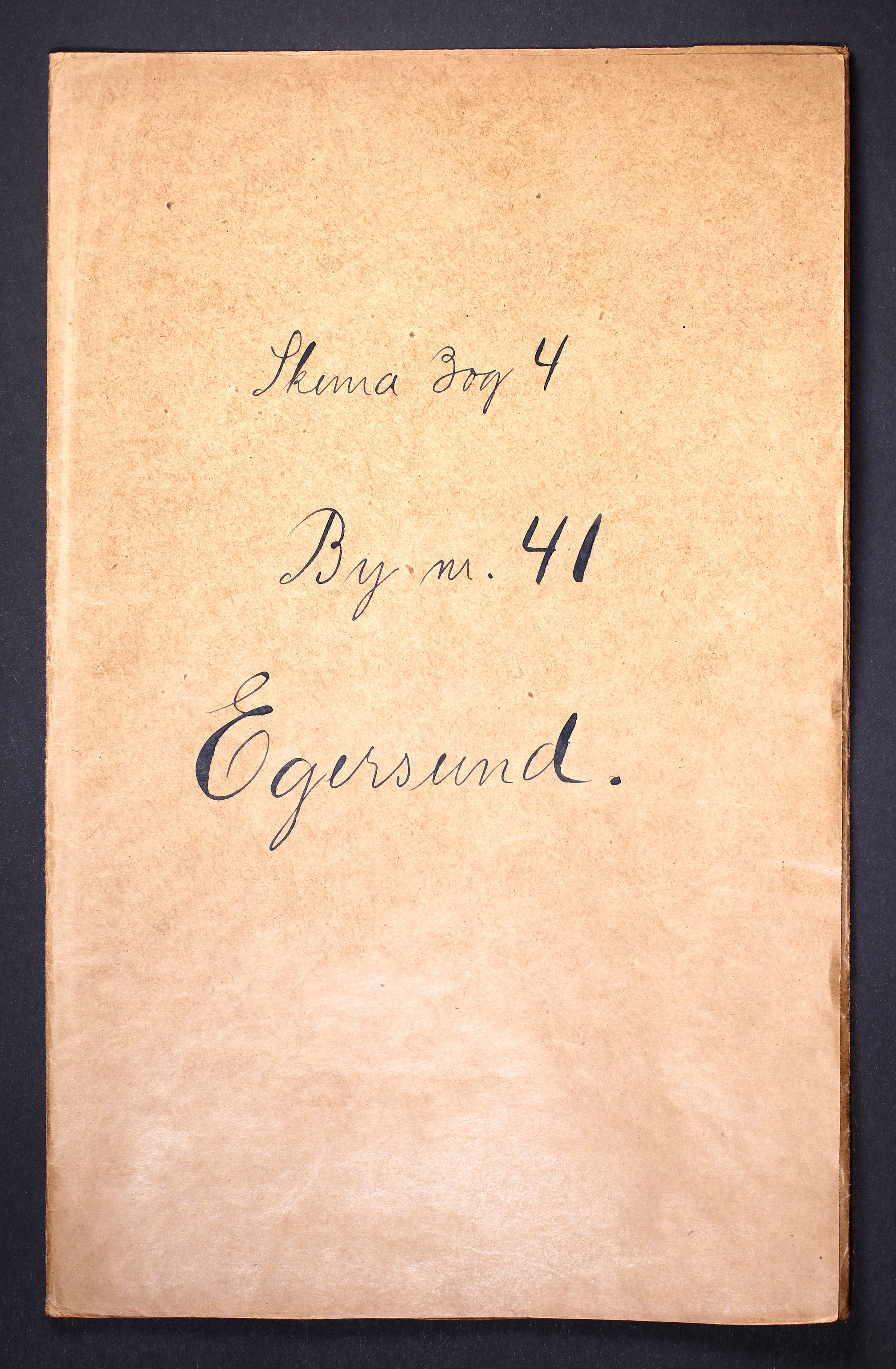 RA, 1910 census for Egersund, 1910, p. 1