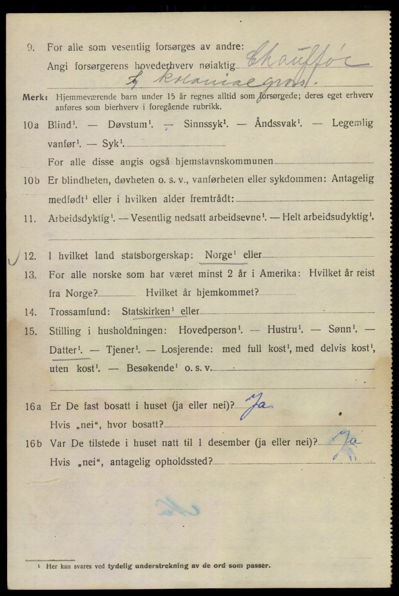 SAO, 1920 census for Kristiania, 1920, p. 346460