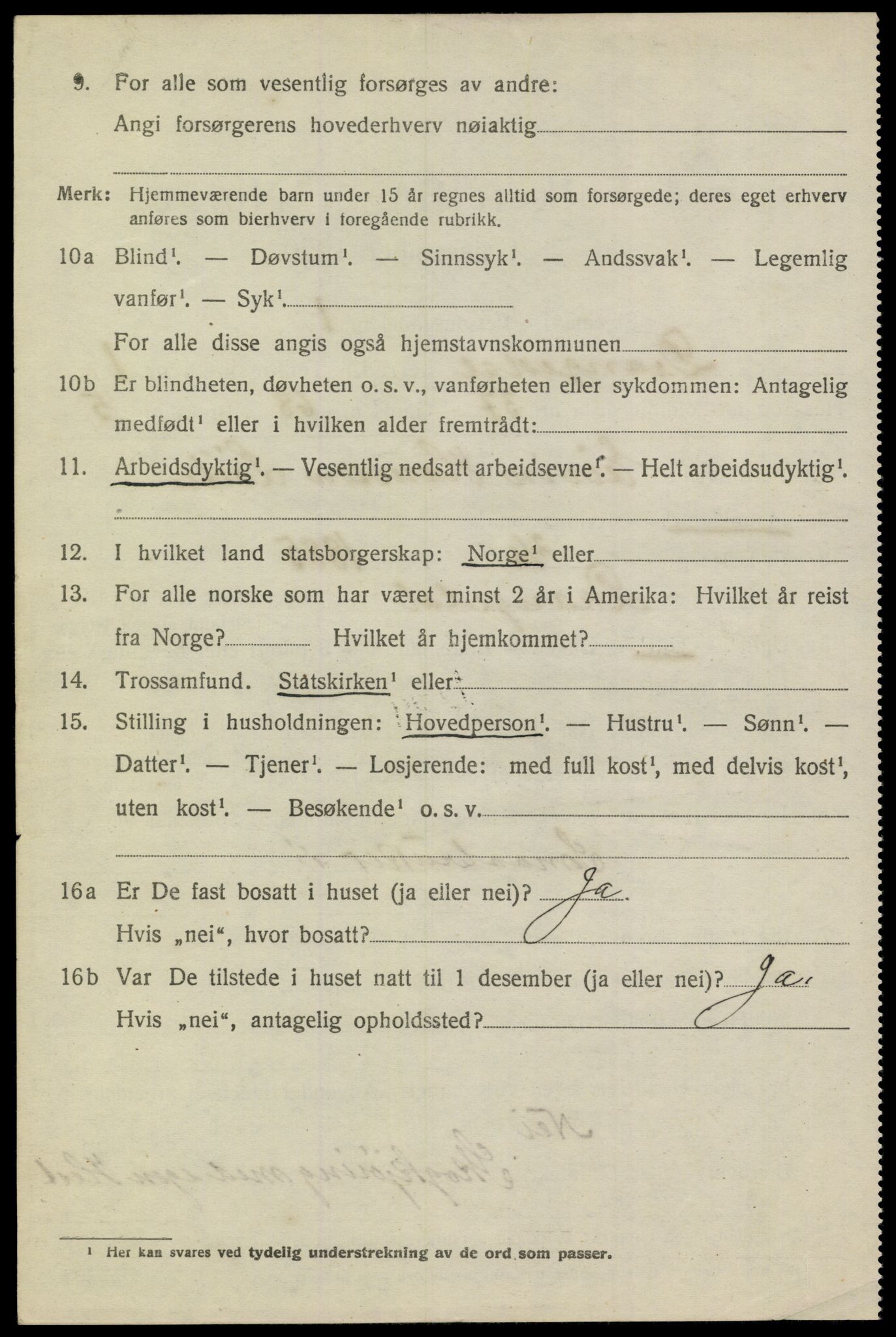 SAKO, 1920 census for Drangedal, 1920, p. 2060