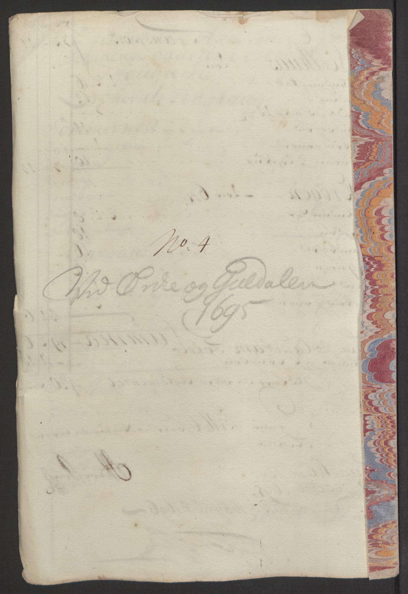 Rentekammeret inntil 1814, Reviderte regnskaper, Fogderegnskap, AV/RA-EA-4092/R60/L3945: Fogderegnskap Orkdal og Gauldal, 1695, p. 227