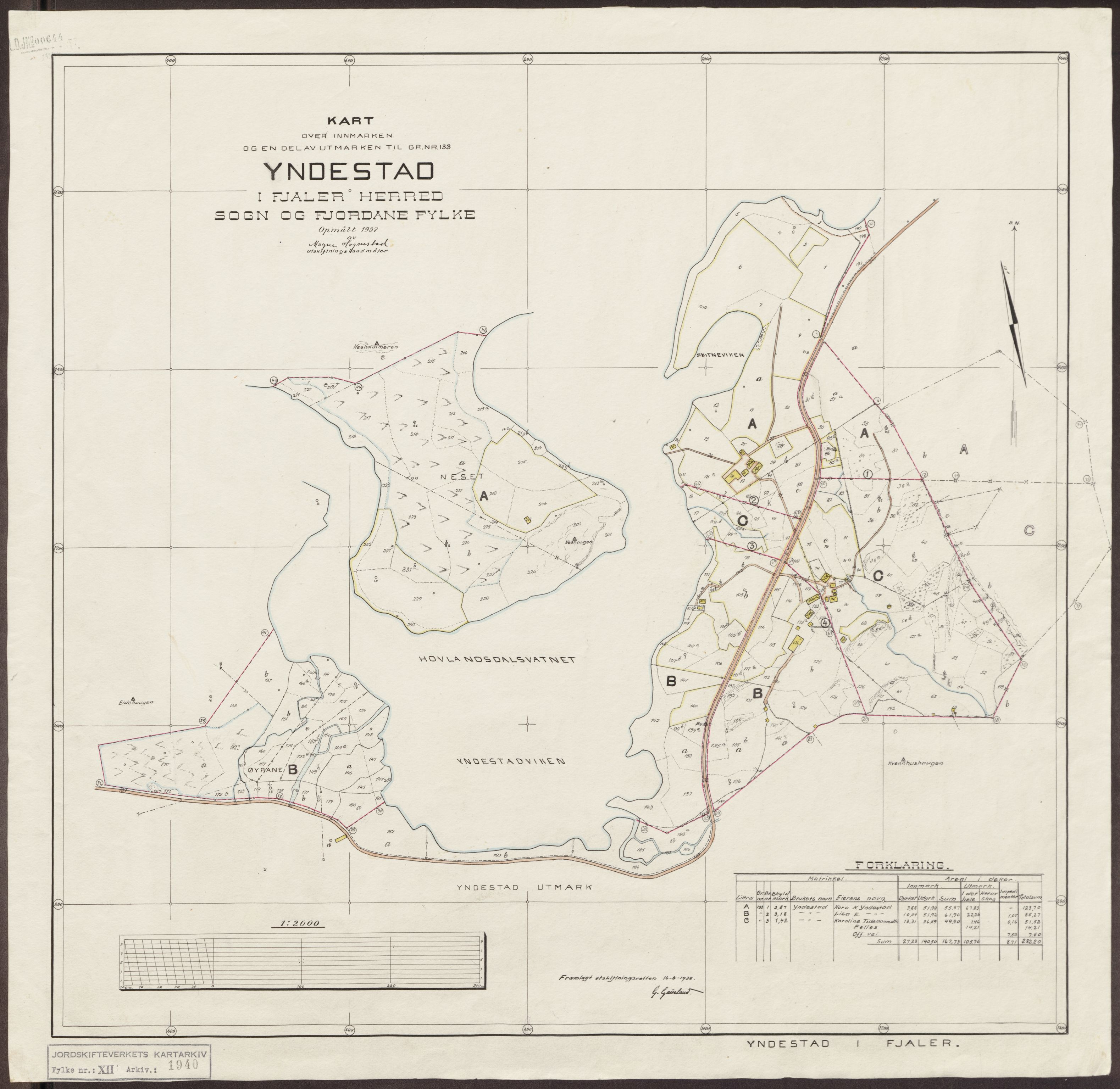 Jordskifteverkets kartarkiv, AV/RA-S-3929/T, 1859-1988, p. 2330