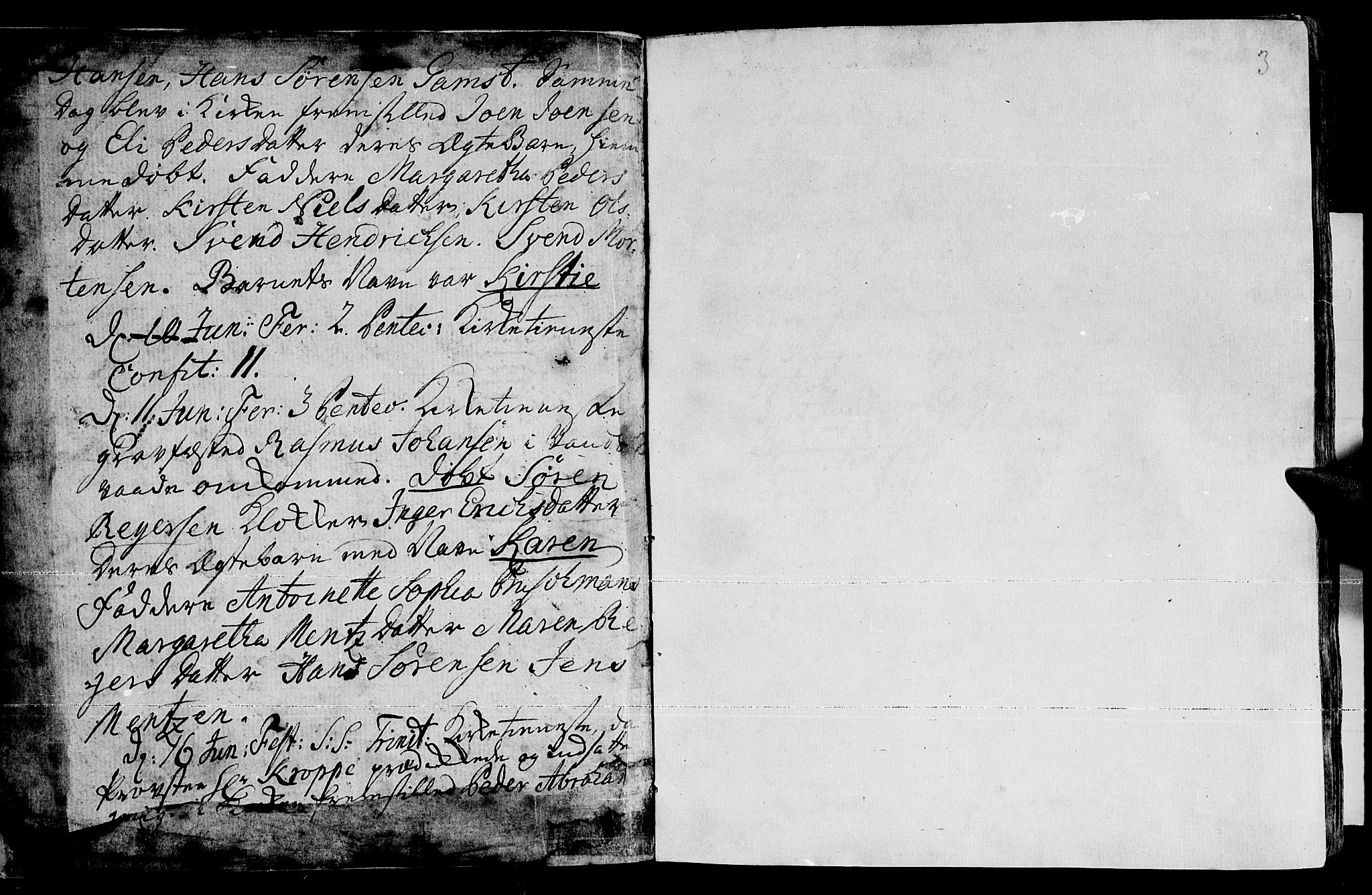 Loppa sokneprestkontor, AV/SATØ-S-1339/H/Ha/L0001kirke: Parish register (official) no. 1 /1, 1753-1784, p. 2-3