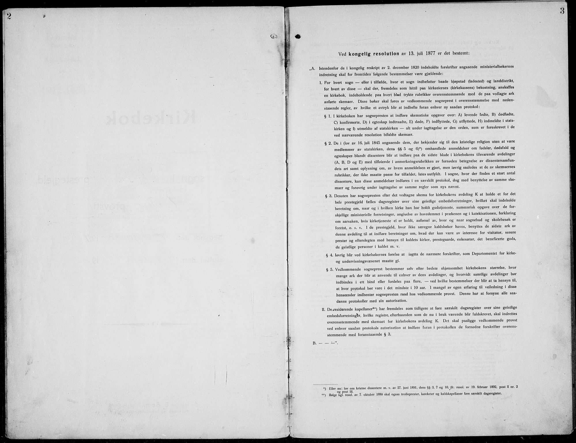 Etnedal prestekontor, AV/SAH-PREST-130/H/Ha/Hab/Habb/L0002: Parish register (copy) no. II 2, 1912-1934, p. 2-3