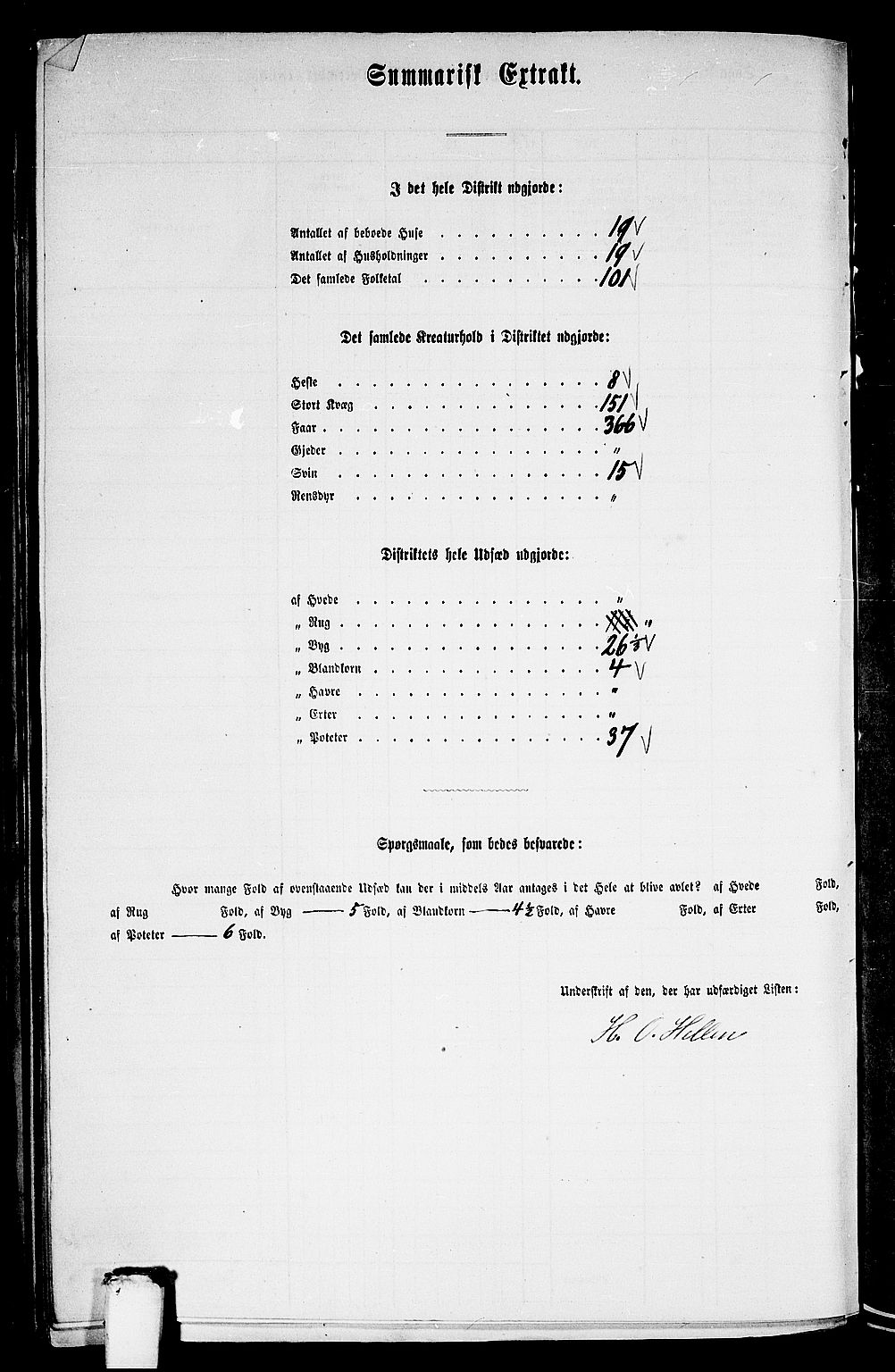 RA, 1865 census for Balestrand, 1865, p. 52