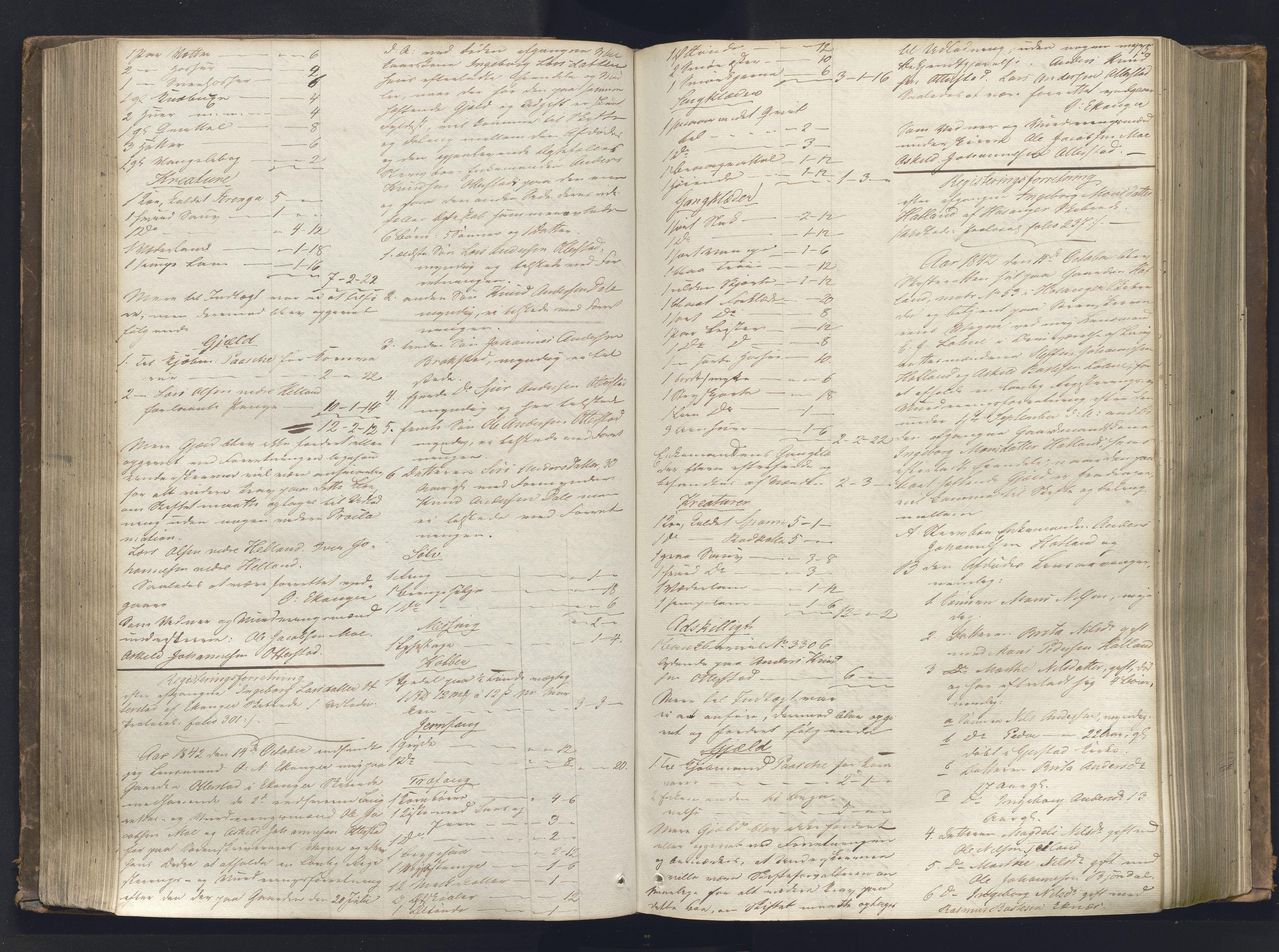 Nordhordland sorenskrivar, AV/SAB-A-2901/1/H/Hb/L0001: Registreringsprotokollar, 1841-1845, p. 175