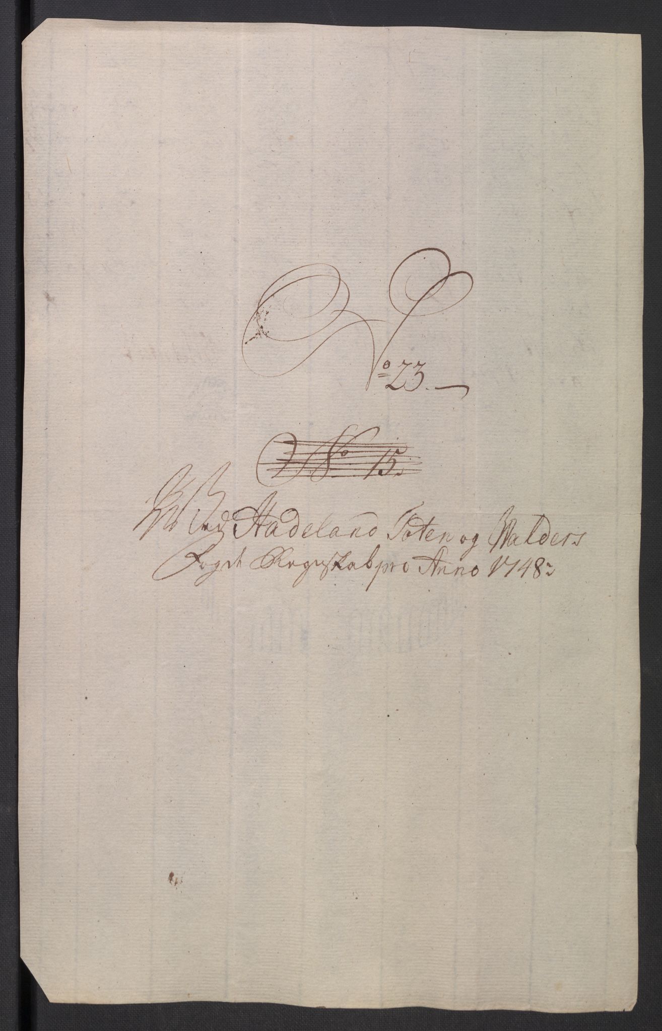 Rentekammeret inntil 1814, Reviderte regnskaper, Fogderegnskap, RA/EA-4092/R18/L1346: Fogderegnskap Hadeland, Toten og Valdres, 1747-1748, p. 357