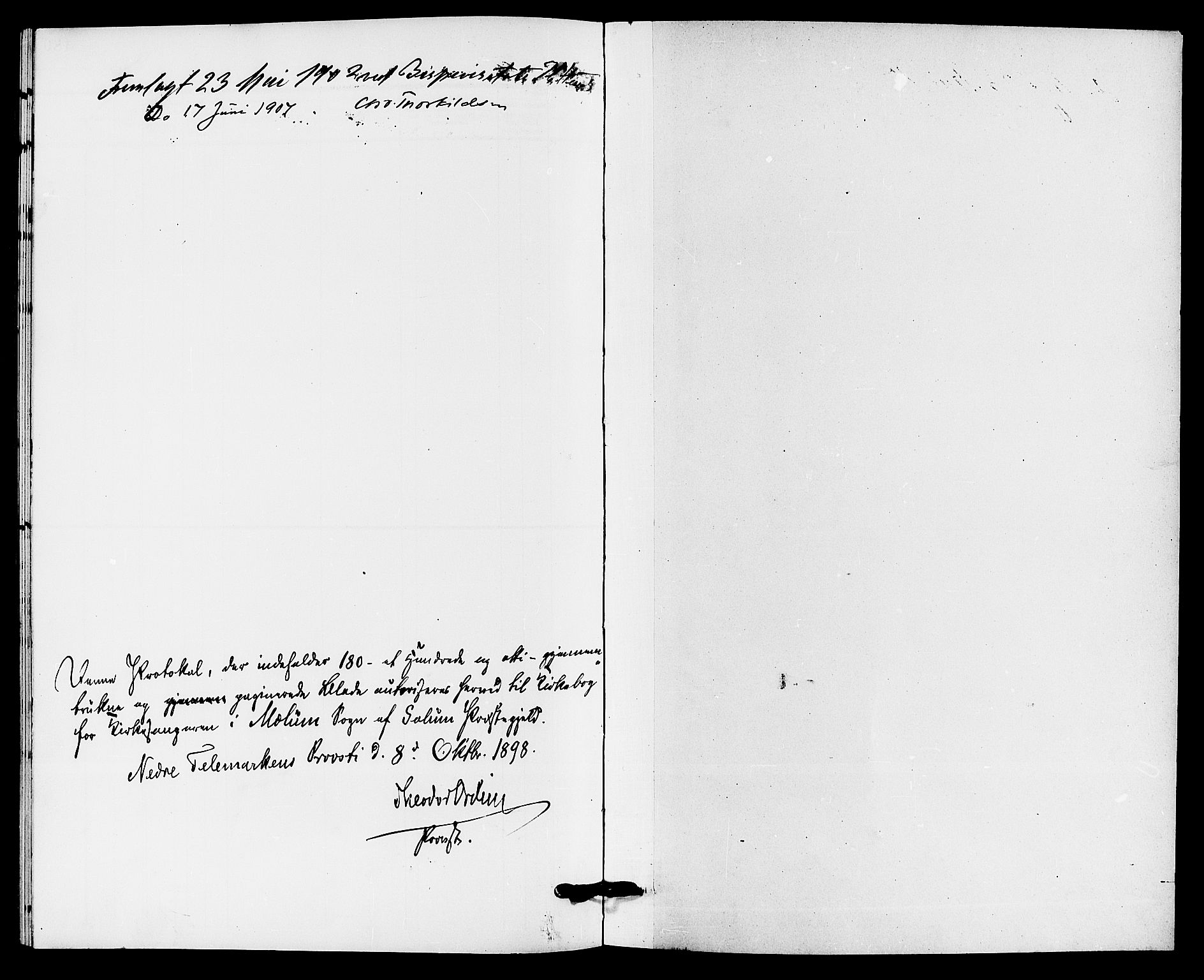 Solum kirkebøker, SAKO/A-306/G/Gb/L0004: Parish register (copy) no. II 4, 1898-1905