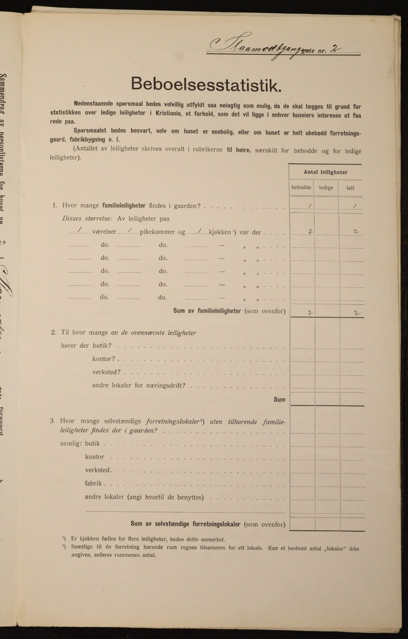 OBA, Municipal Census 1912 for Kristiania, 1912, p. 97210