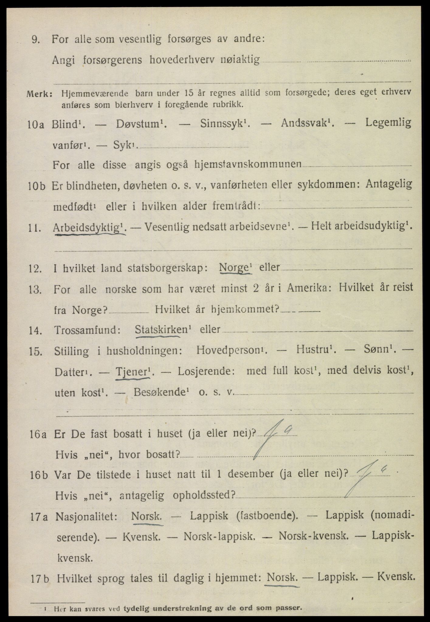 SAT, 1920 census for Åsen, 1920, p. 1935