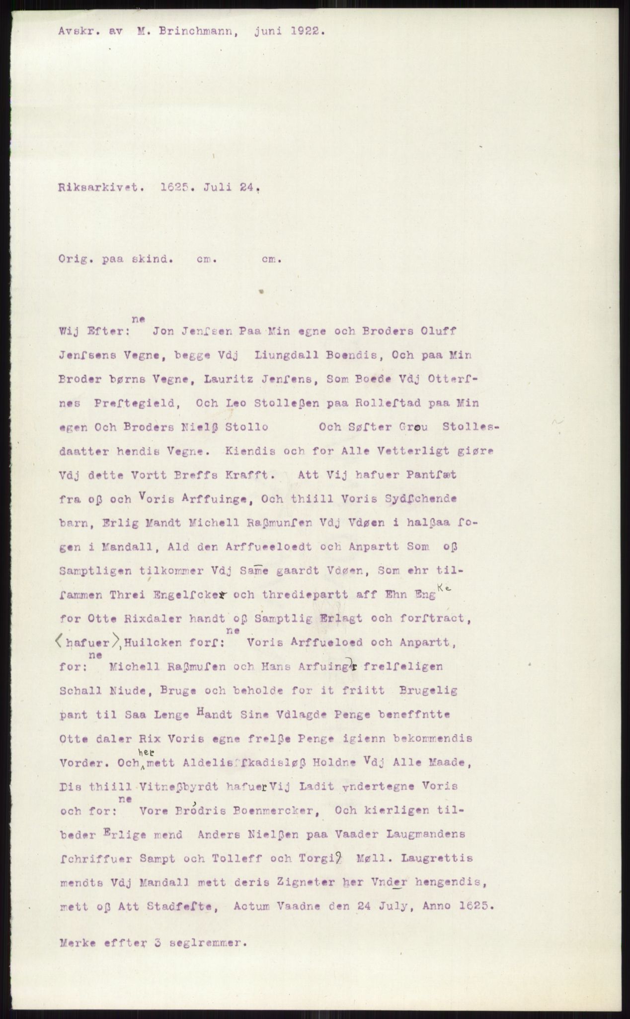 Samlinger til kildeutgivelse, Diplomavskriftsamlingen, AV/RA-EA-4053/H/Ha, p. 3179