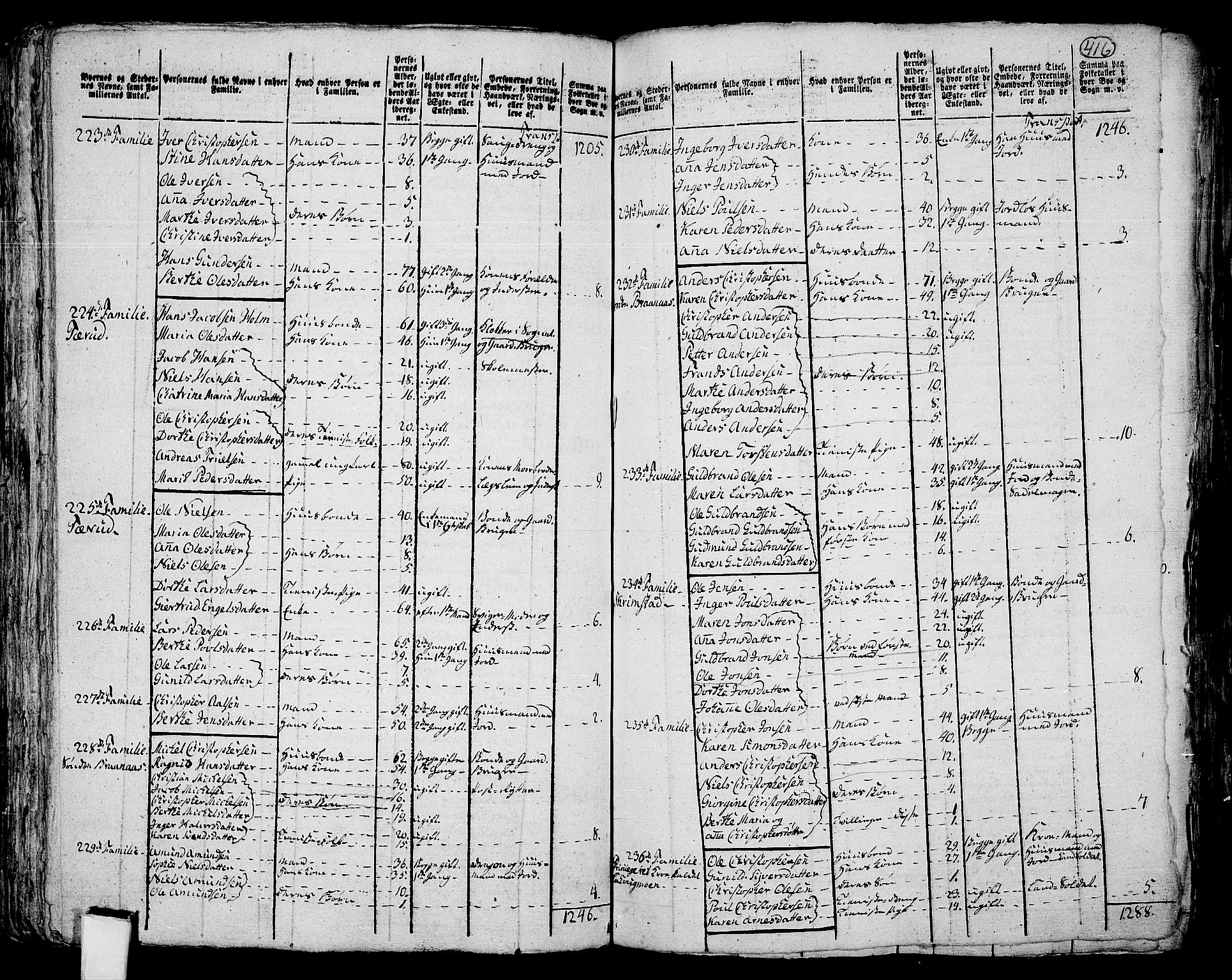 RA, 1801 census for 0231P Skedsmo, 1801, p. 415b-416a