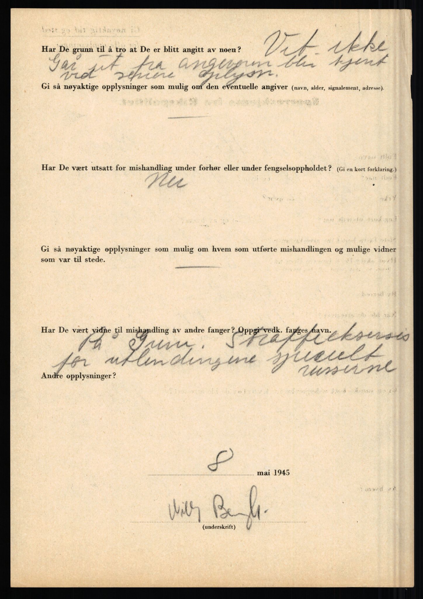 Rikspolitisjefen, AV/RA-S-1560/L/L0002: Berg, Alf - Bråthen, Thorleif, 1940-1945, p. 128