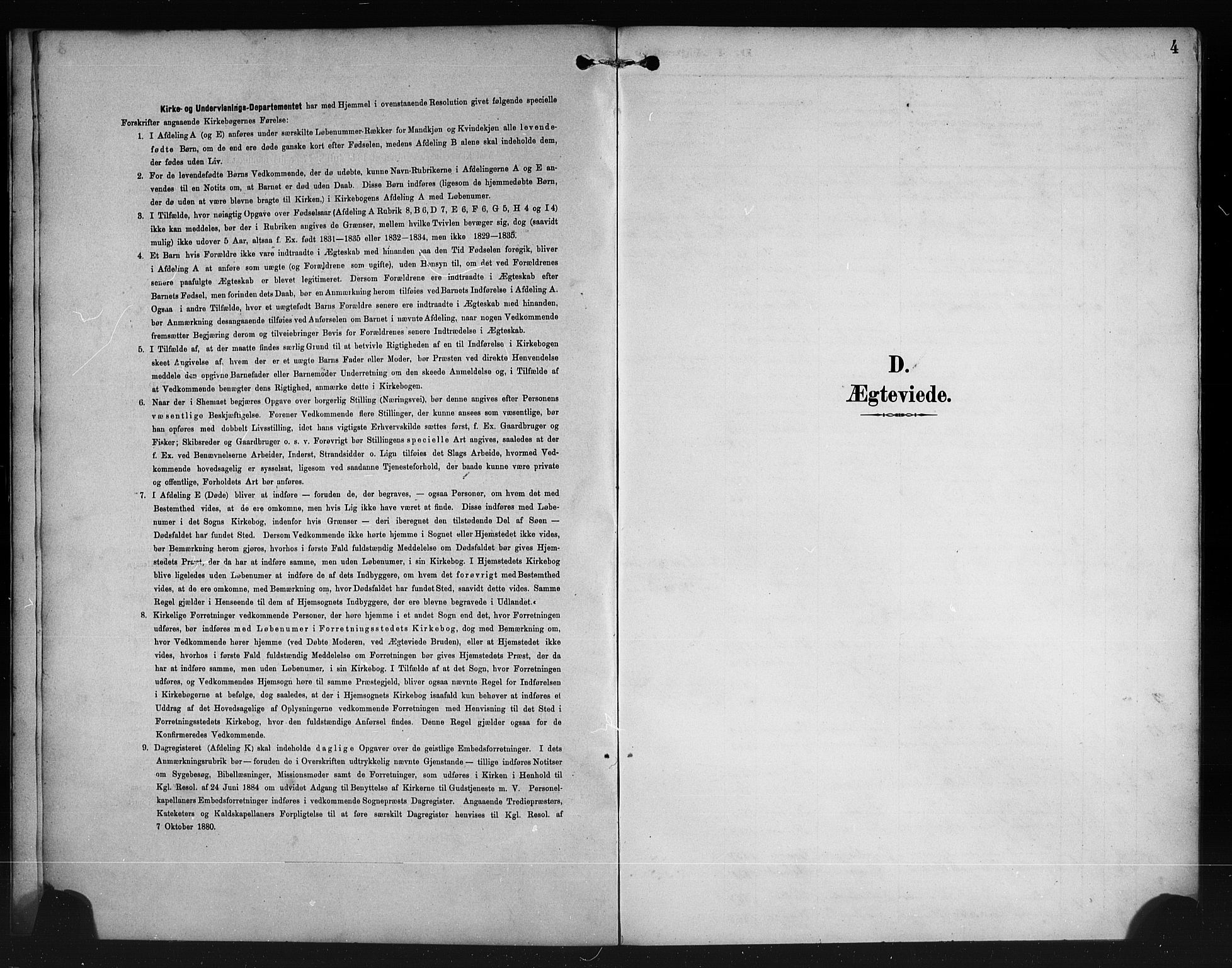 Voss sokneprestembete, SAB/A-79001/H/Hab: Parish register (copy) no. E 1, 1894-1922, p. 4