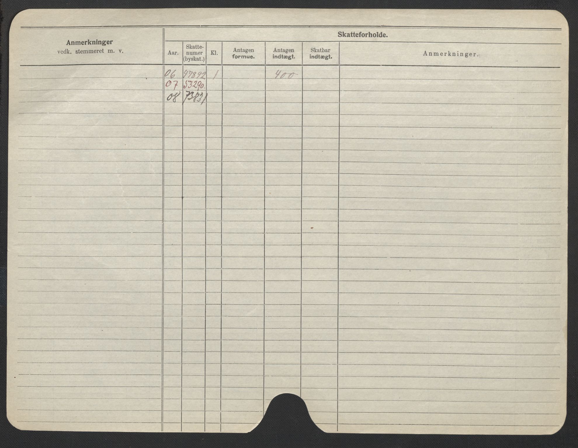 Oslo folkeregister, Registerkort, AV/SAO-A-11715/F/Fa/Fac/L0022: Kvinner, 1906-1914, p. 179b