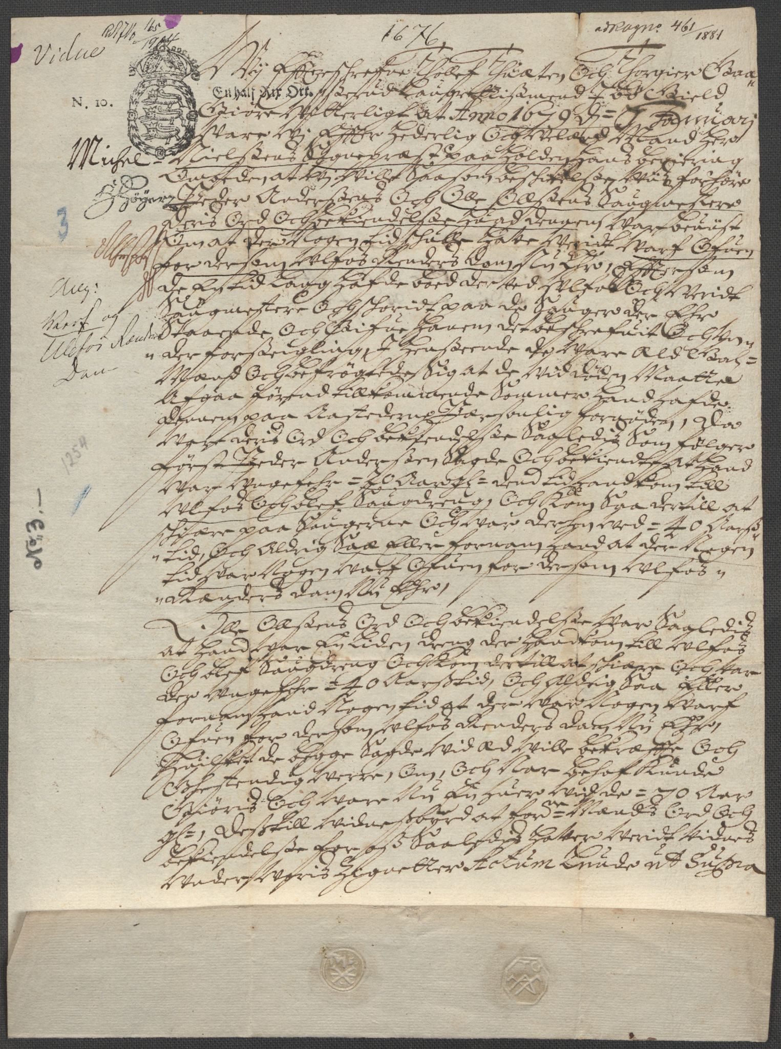 Riksarkivets diplomsamling, AV/RA-EA-5965/F15/L0026: Prestearkiv - Telemark, 1575-1838, p. 106