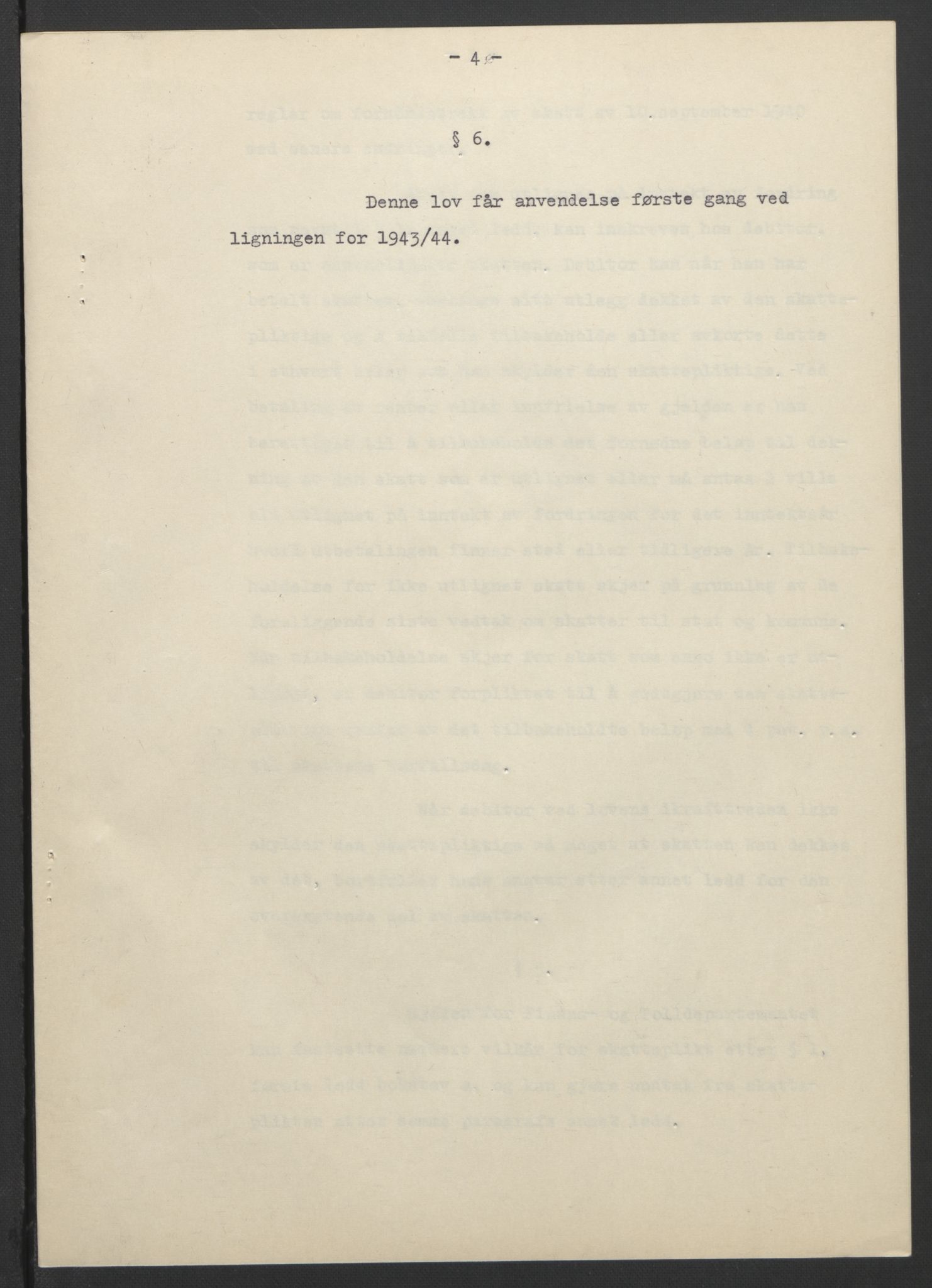 NS-administrasjonen 1940-1945 (Statsrådsekretariatet, de kommisariske statsråder mm), RA/S-4279/D/Db/L0099: Lover, 1943, p. 430